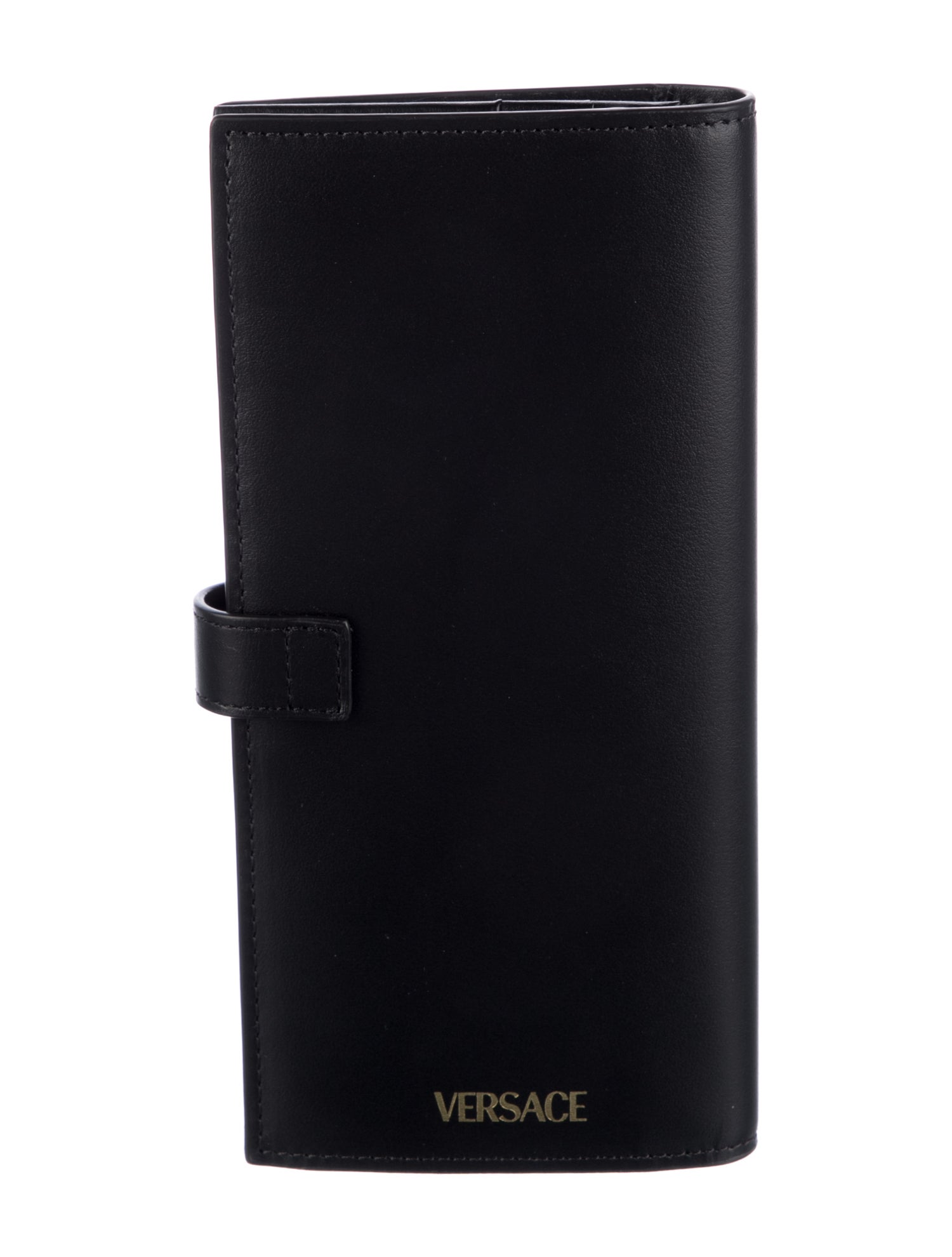 Versace Medusa Insignia Leather Wallet