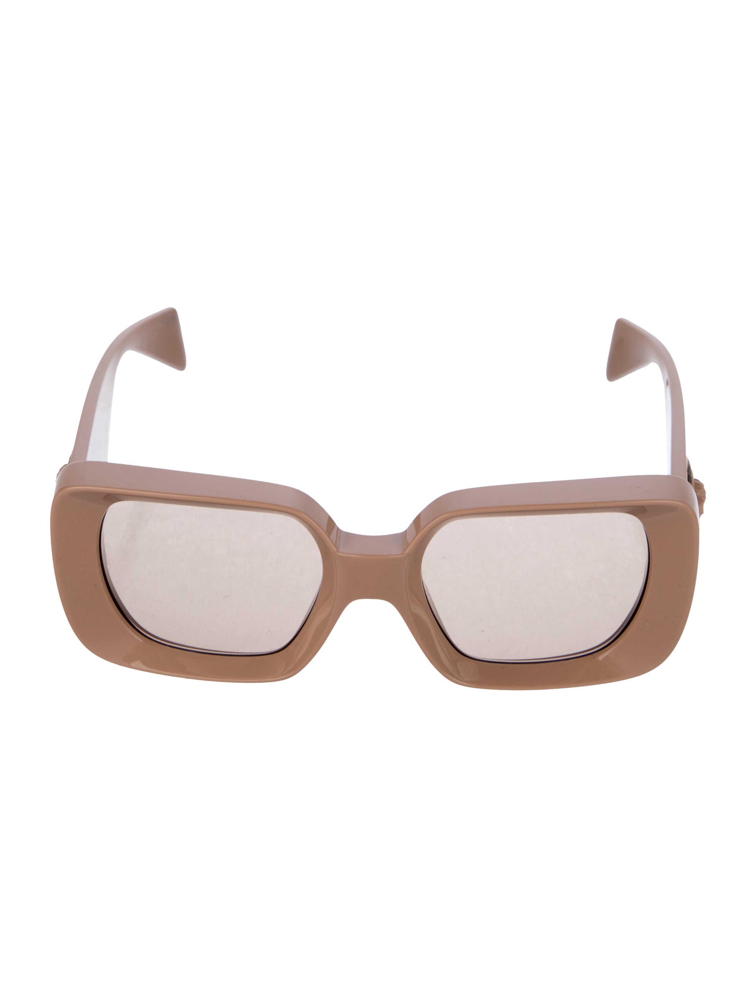 Versace Medusa Insignia Square Sunglasses