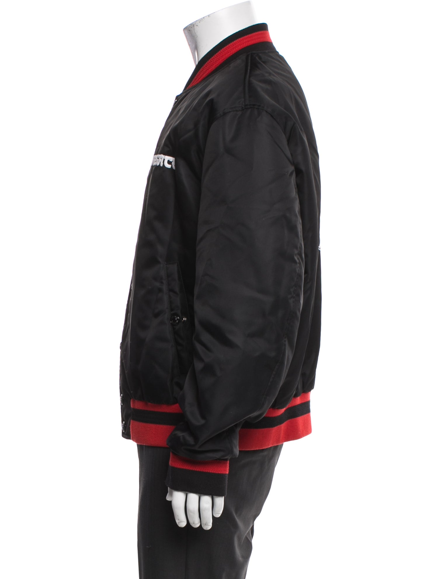 Versace Graphic Print Bomber Jacket