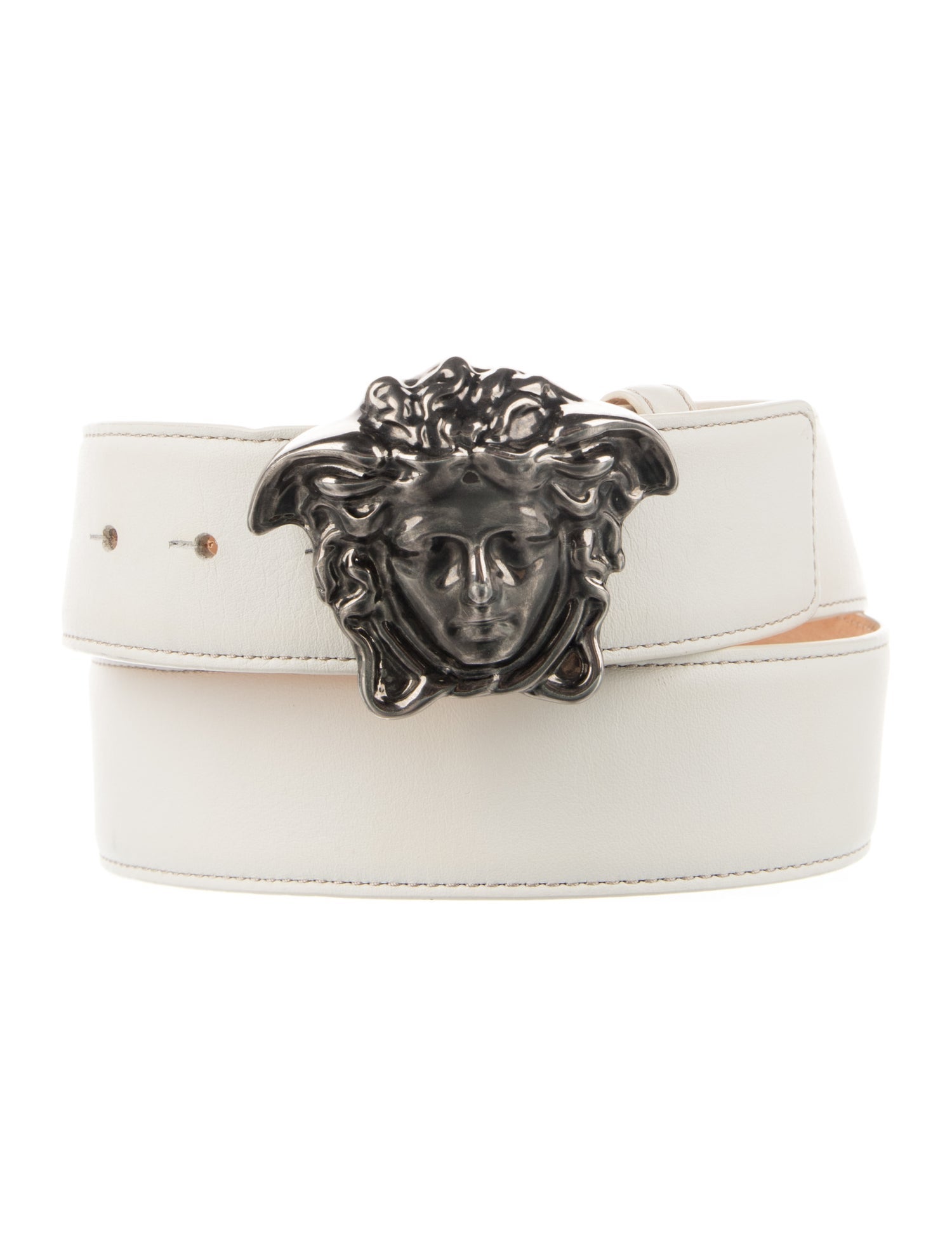 Versace Medusa Insignia Leather Belt