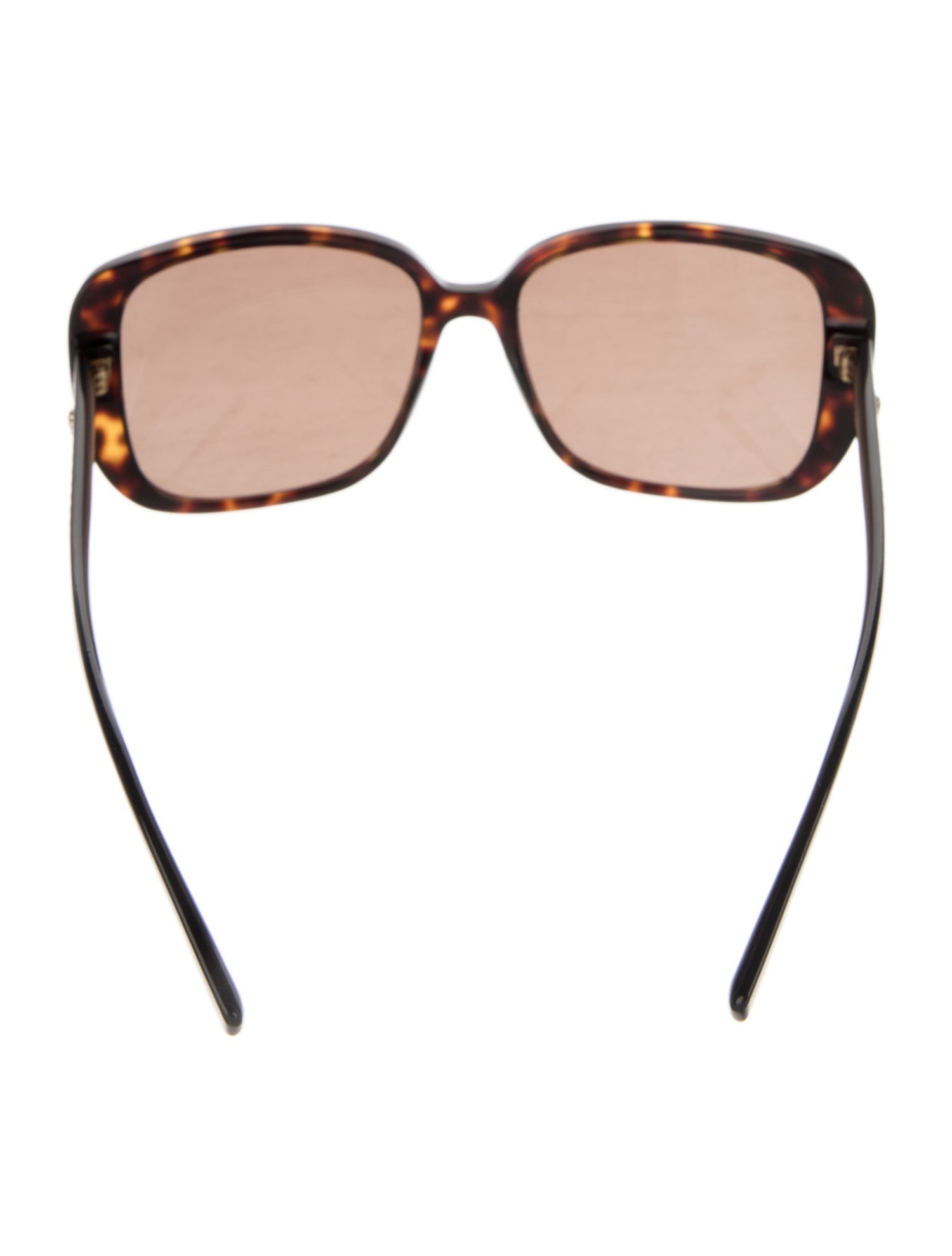 Versace Square Tinted Sunglasses