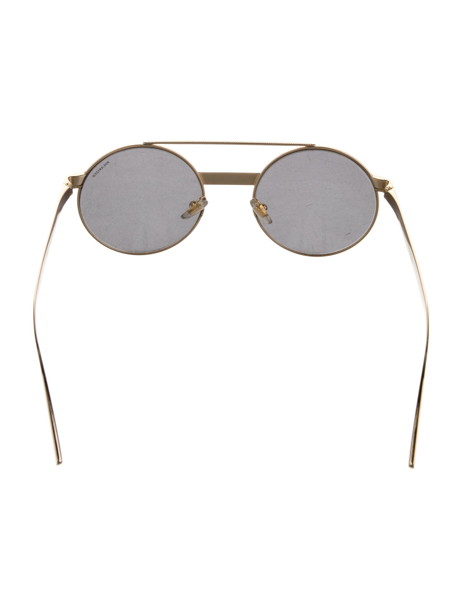 Versace Round Mirrored Sunglasses