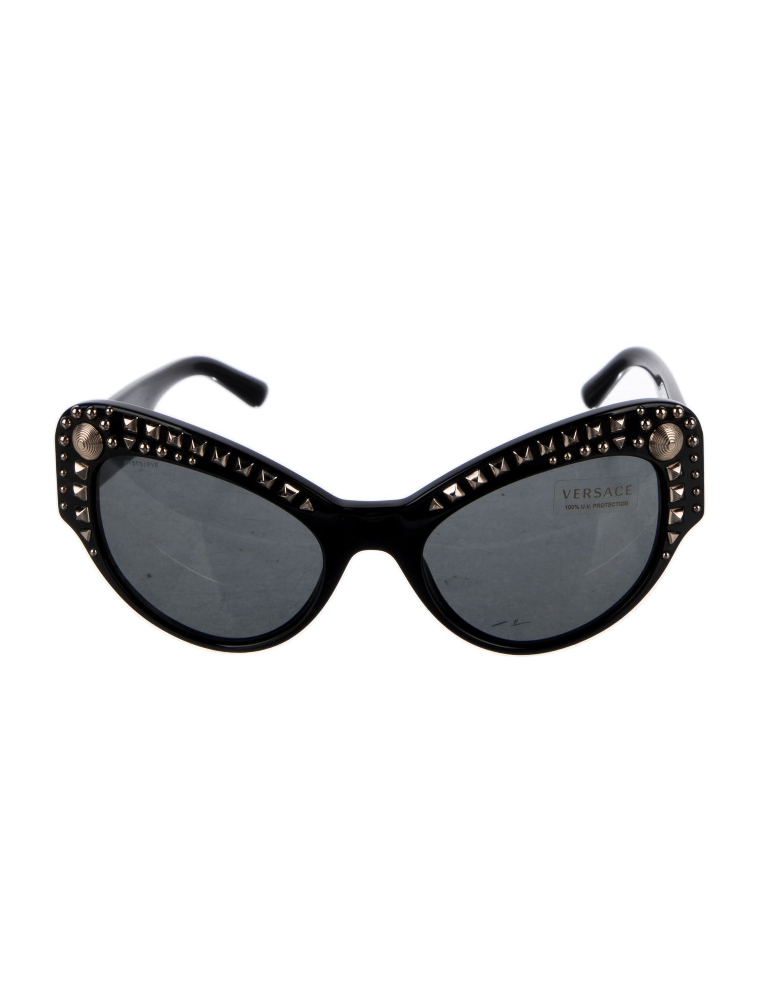 Versace Cat-Eye Tinted Sunglasses