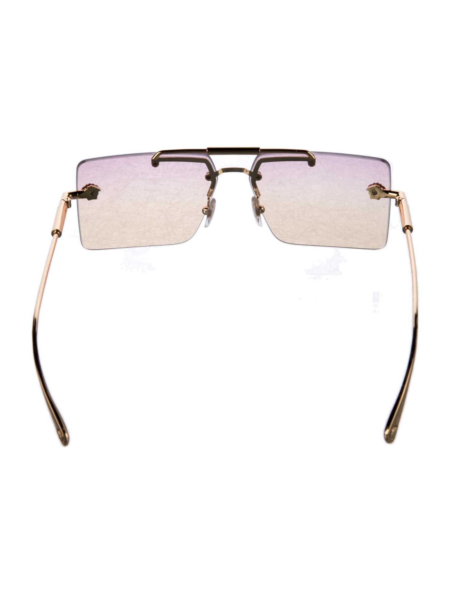 Versace Medusa Insignia Square Sunglasses w/ Tags