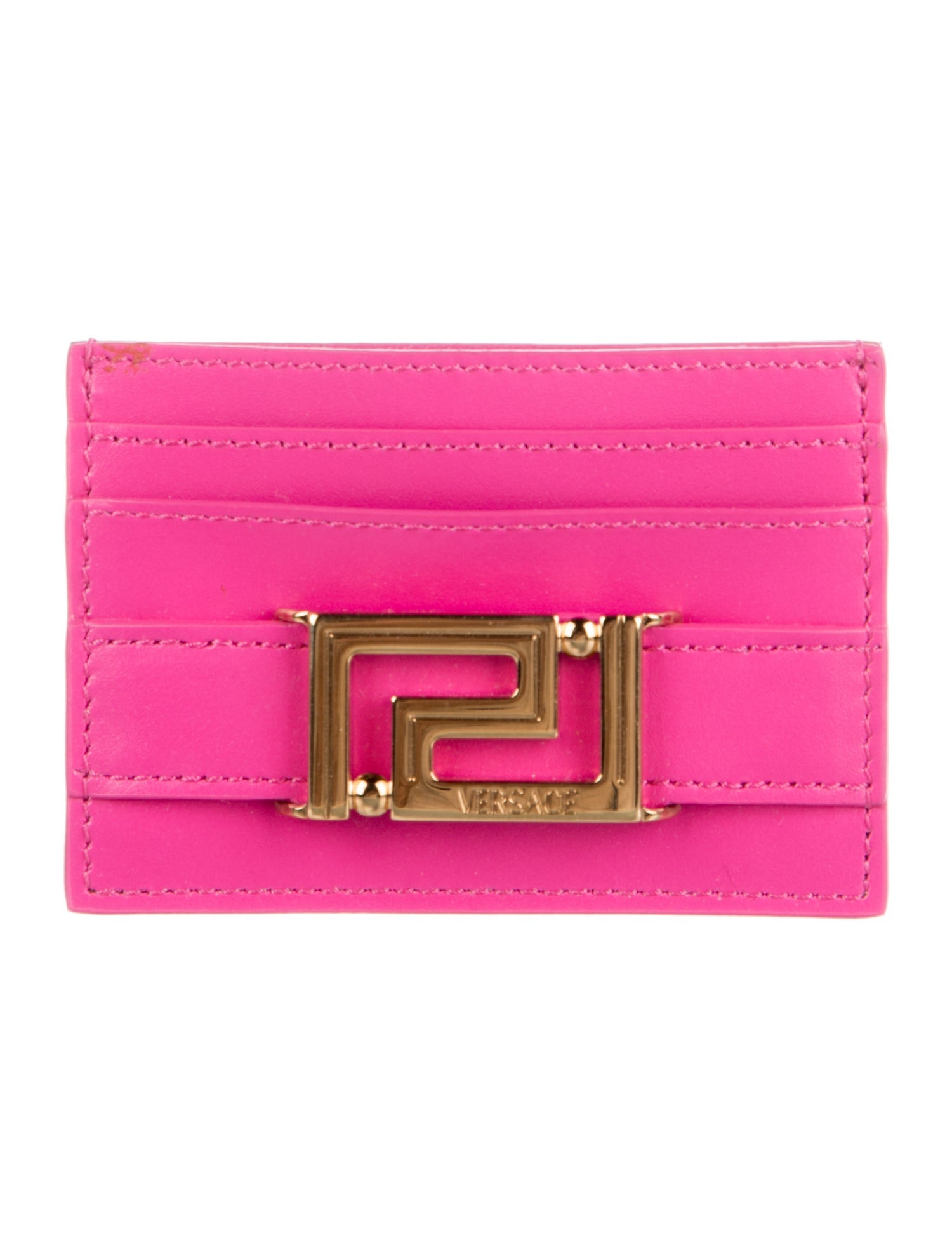 Versace Leather Compact Wallet