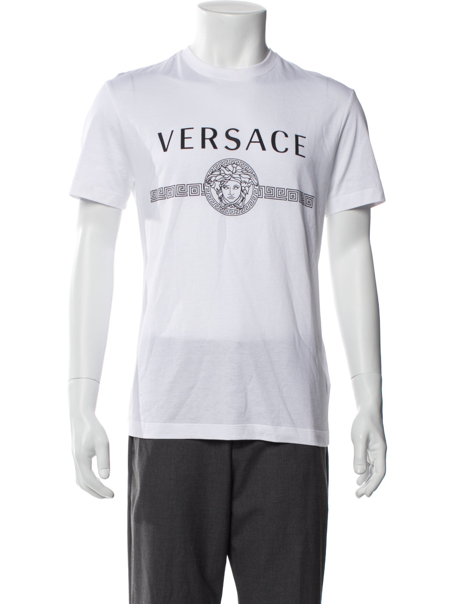 Versace Graphic Print Crew Neck T-Shirt w/ Tags