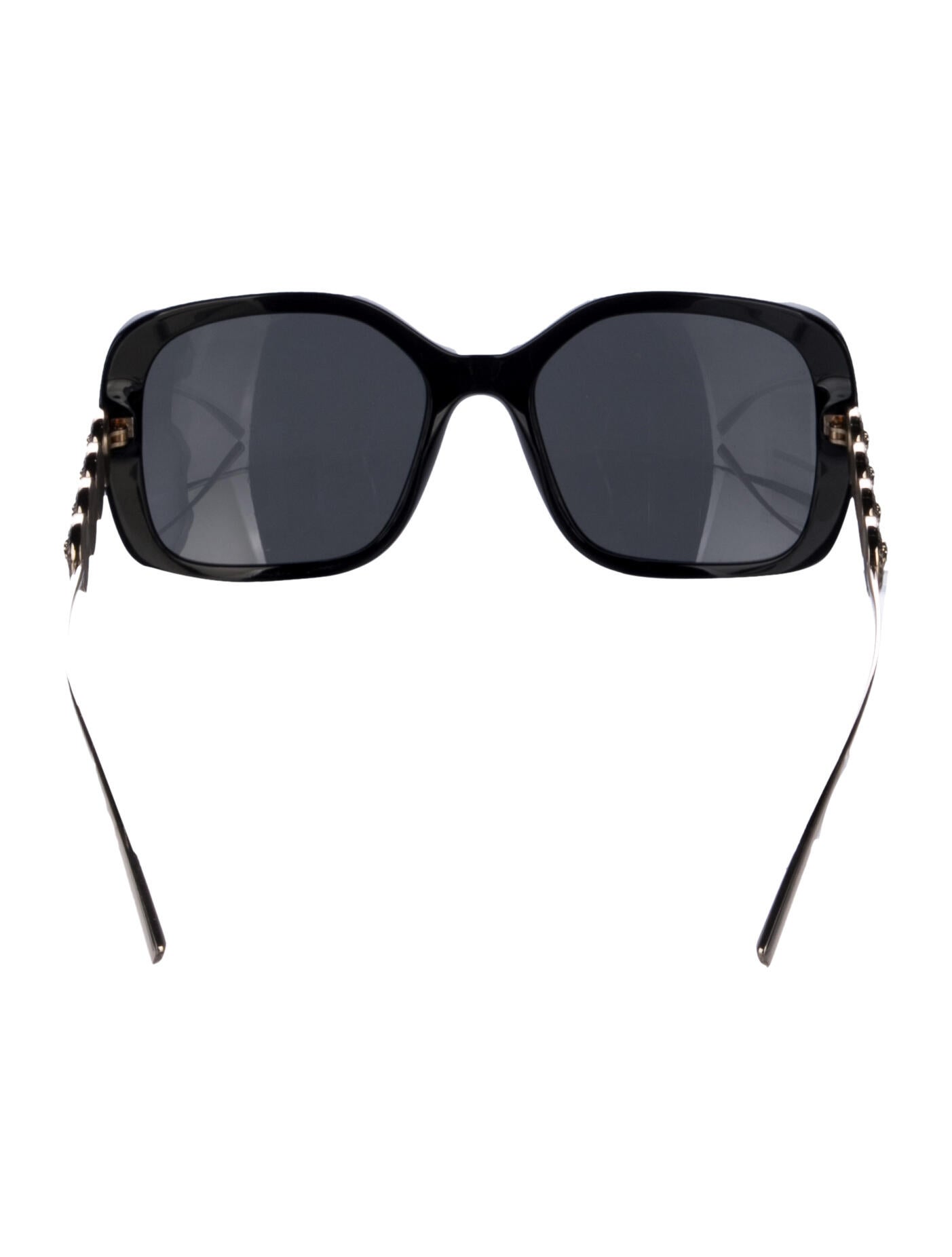 Versace Medusa Insignia Square Sunglasses