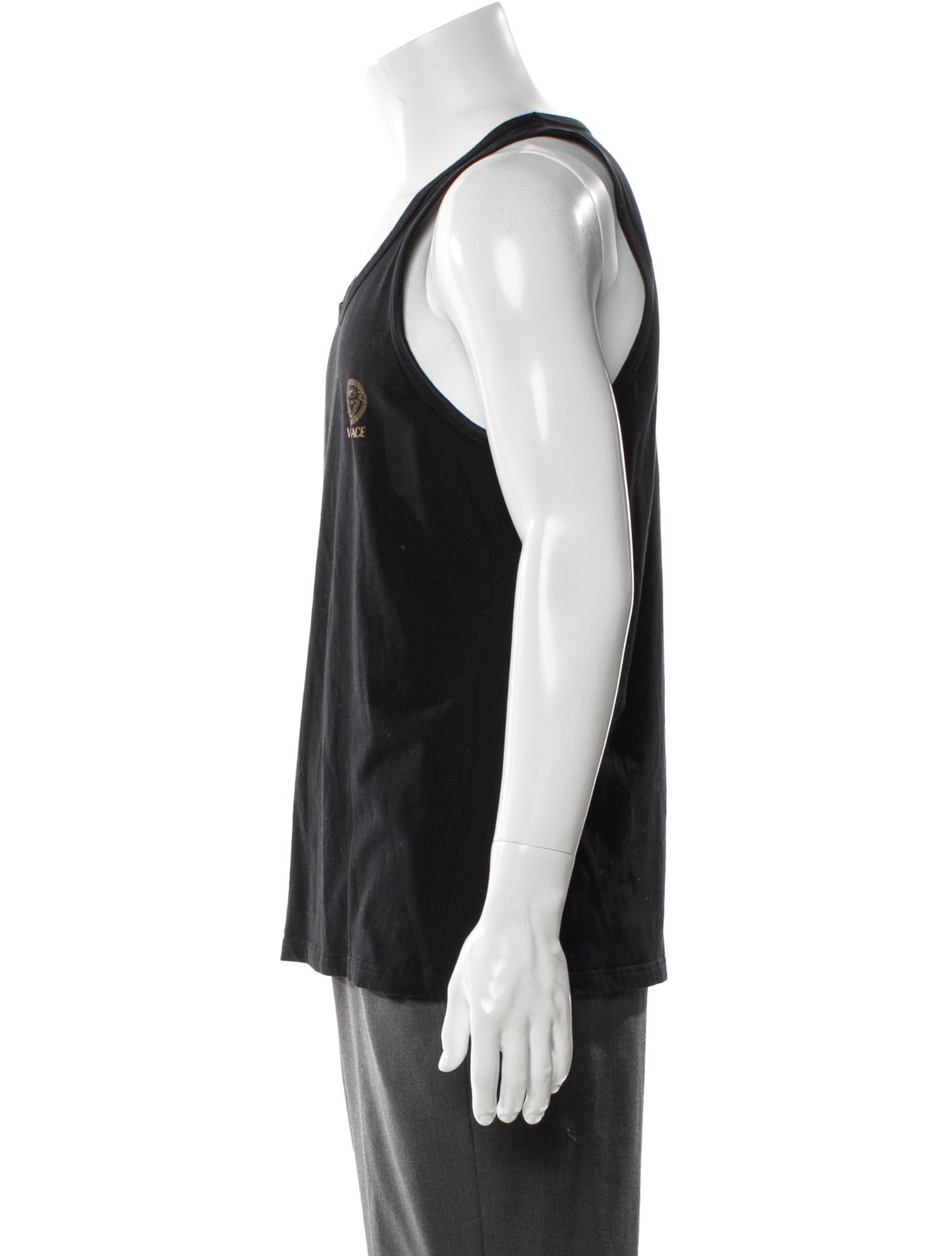 Versace Graphic Print Scoop Neck T-Shirt