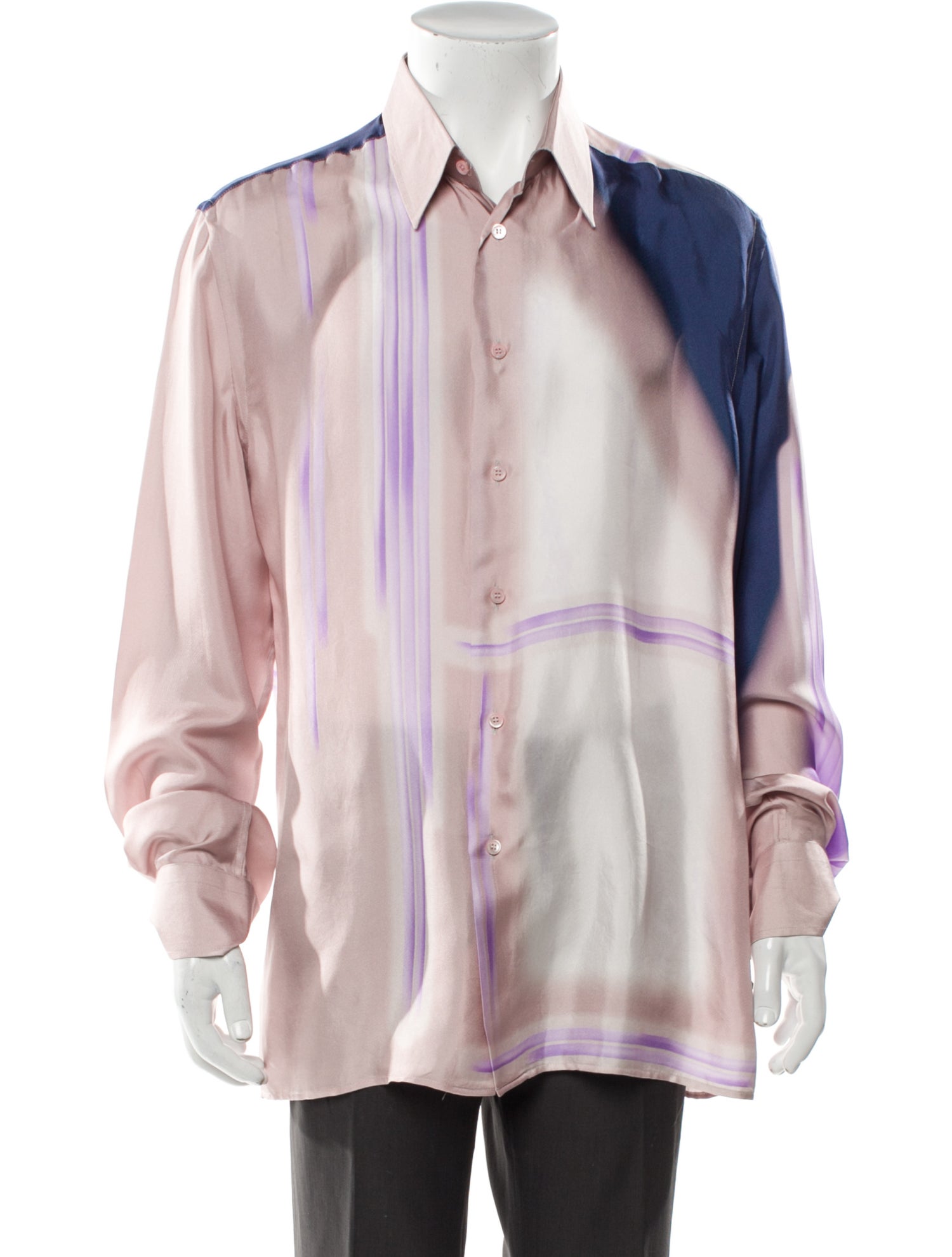 Versace Silk Printed Shirt