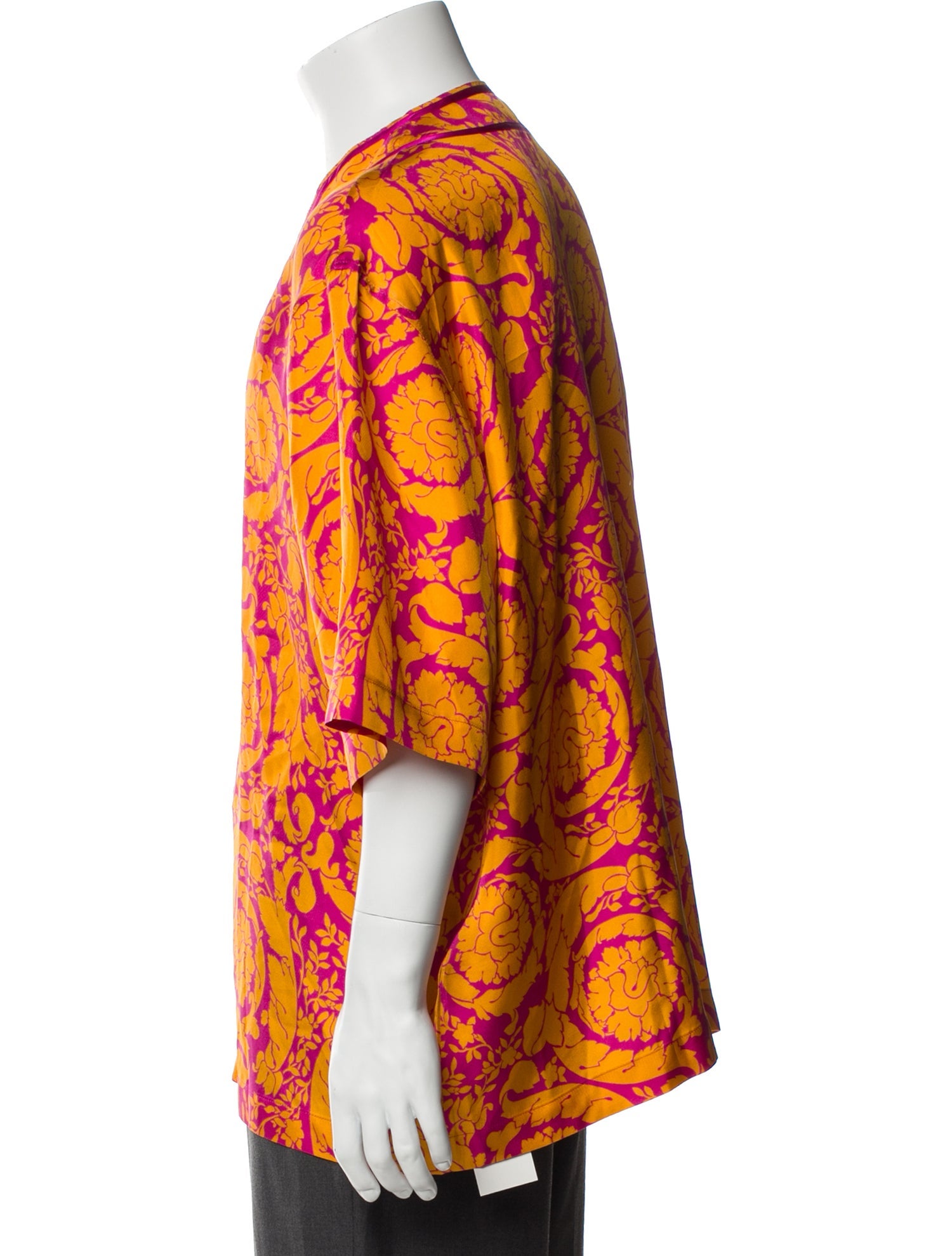 Versace Silk Printed Shirt