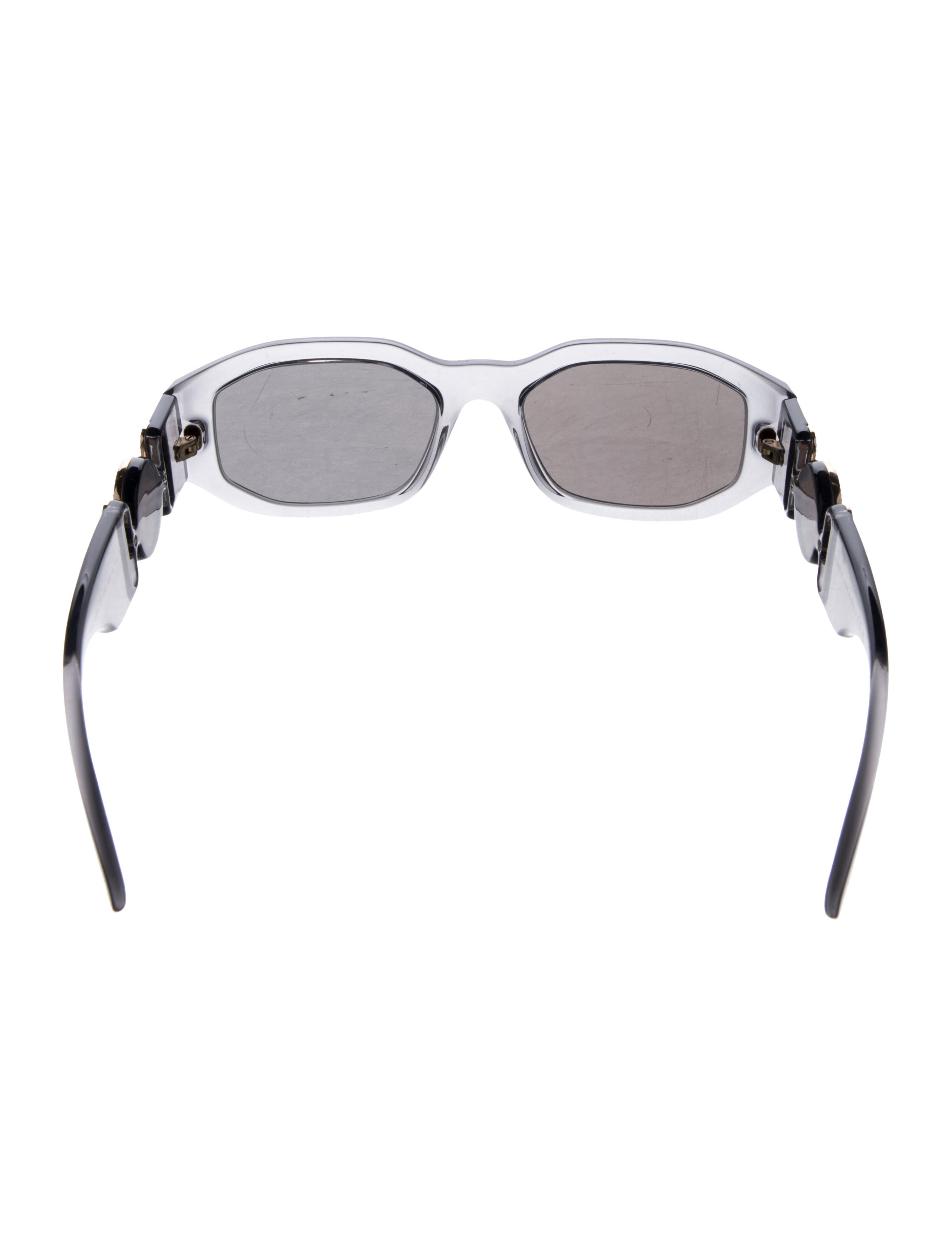 Versace Medusa Insignia Square Sunglasses