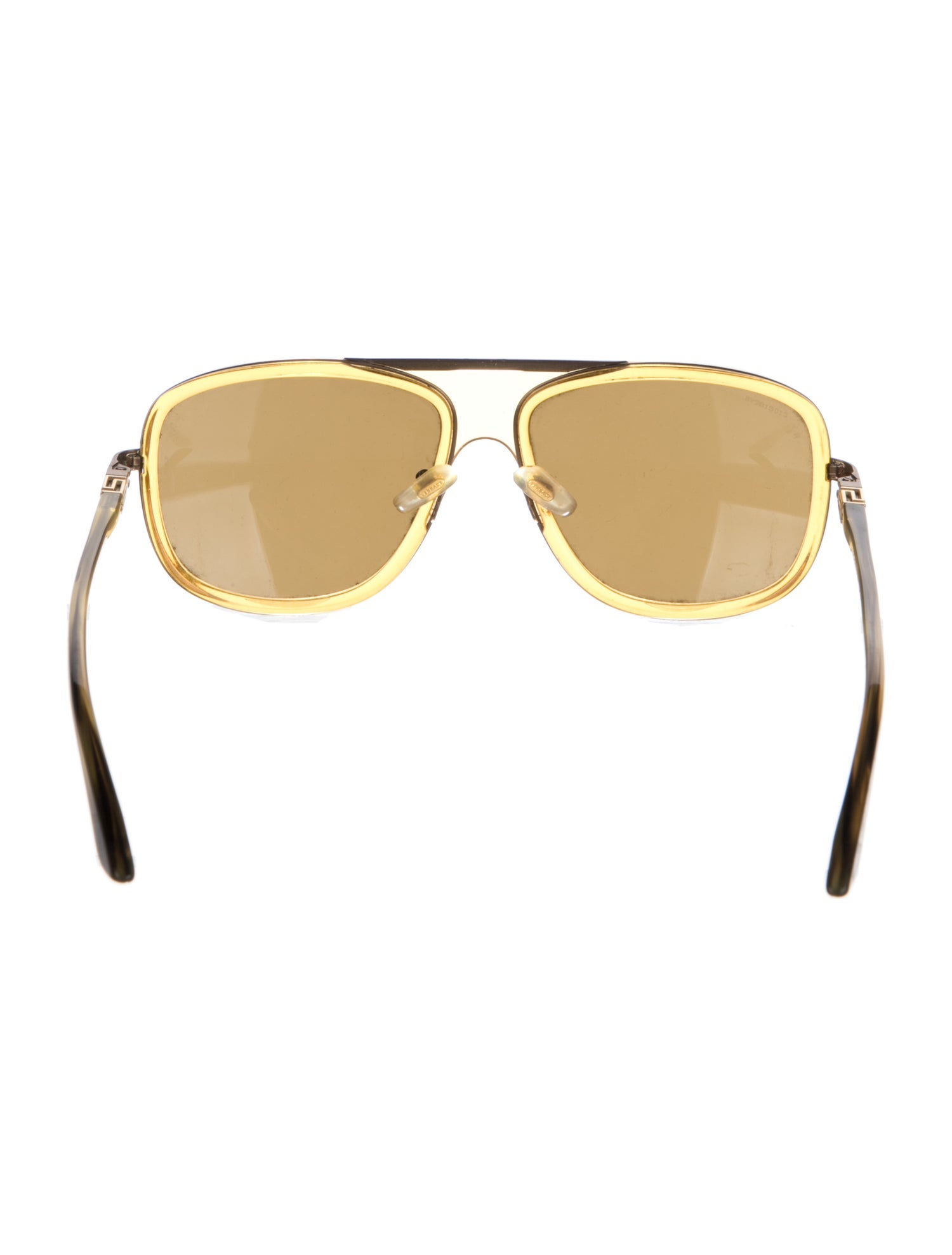 Versace Aviator Tinted Sunglasses