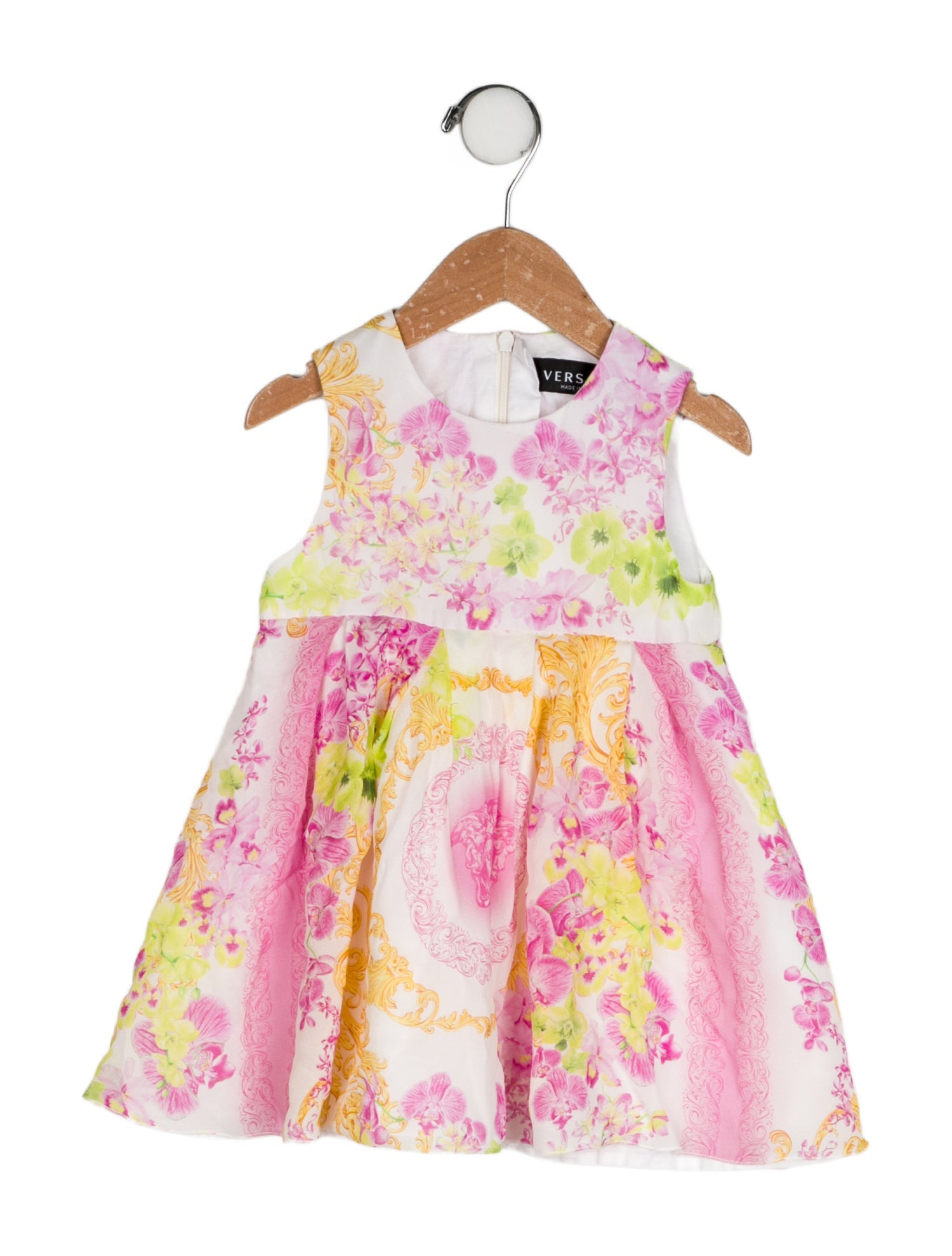 Versace Printed Sleeveless Dress