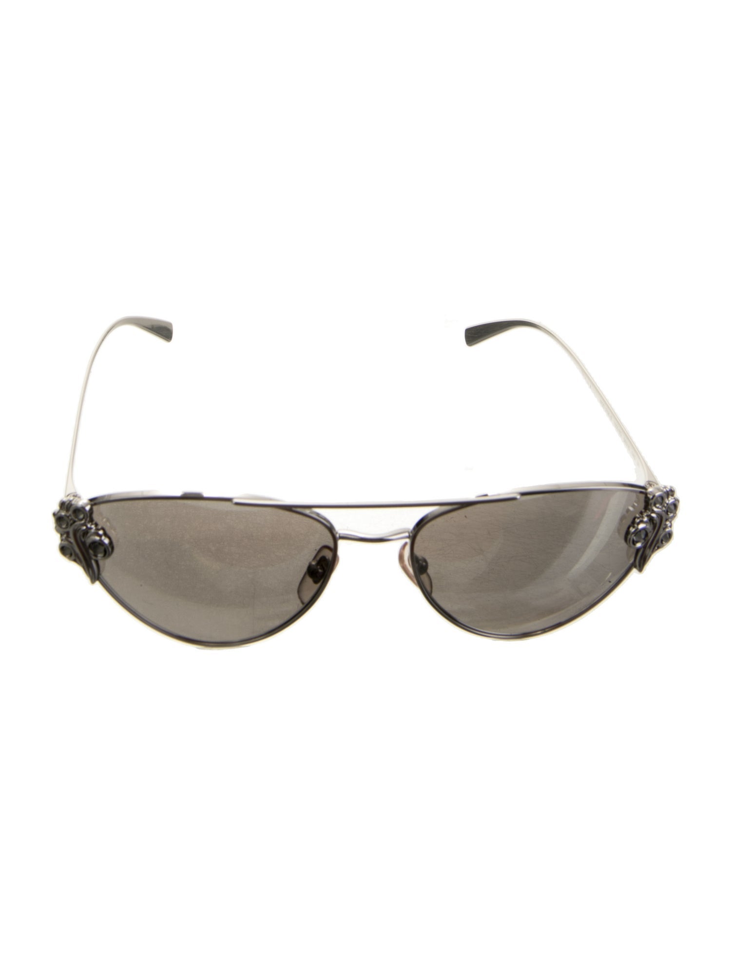 Versace Medusa Insignia Aviator Sunglasses