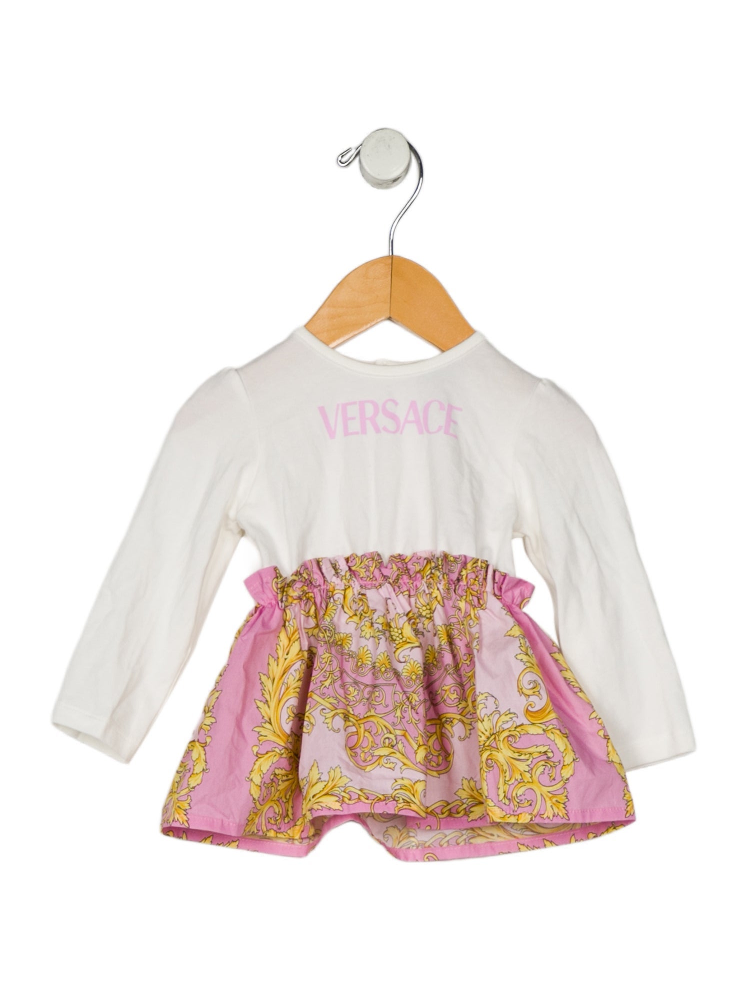 Versace Infant Girls Branded Dress