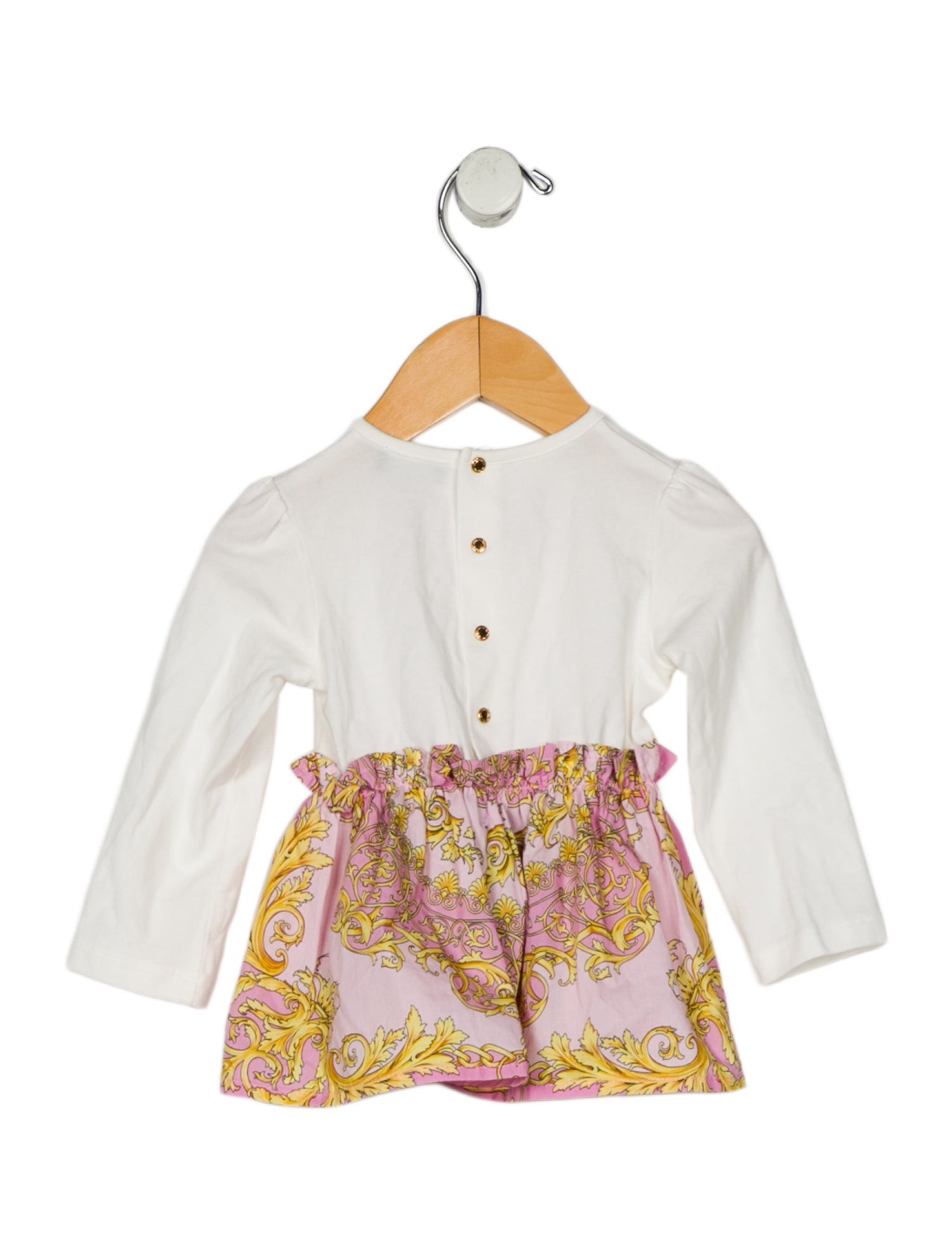 Versace Infant Girls Branded Dress