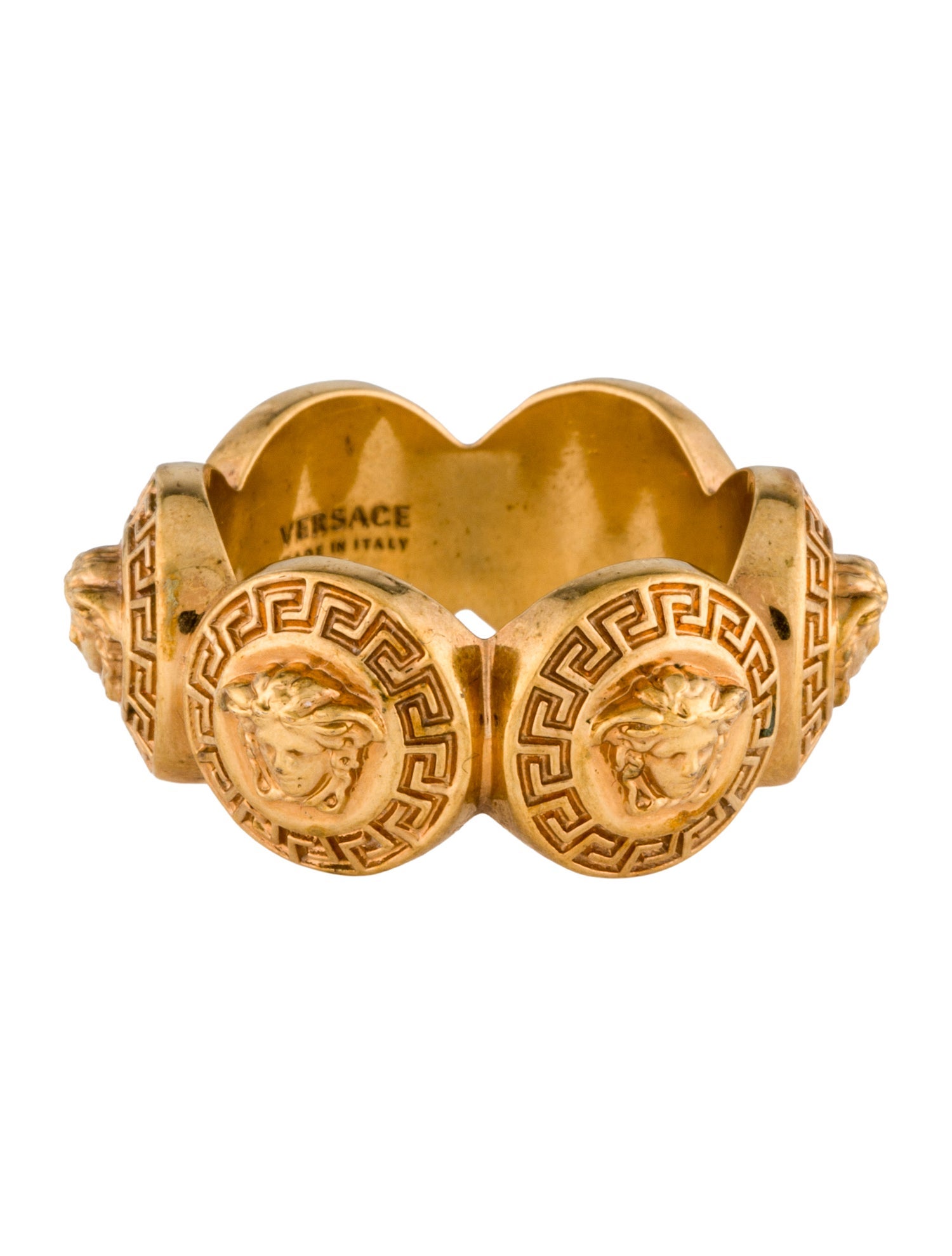 Versace Medusa Band Ring