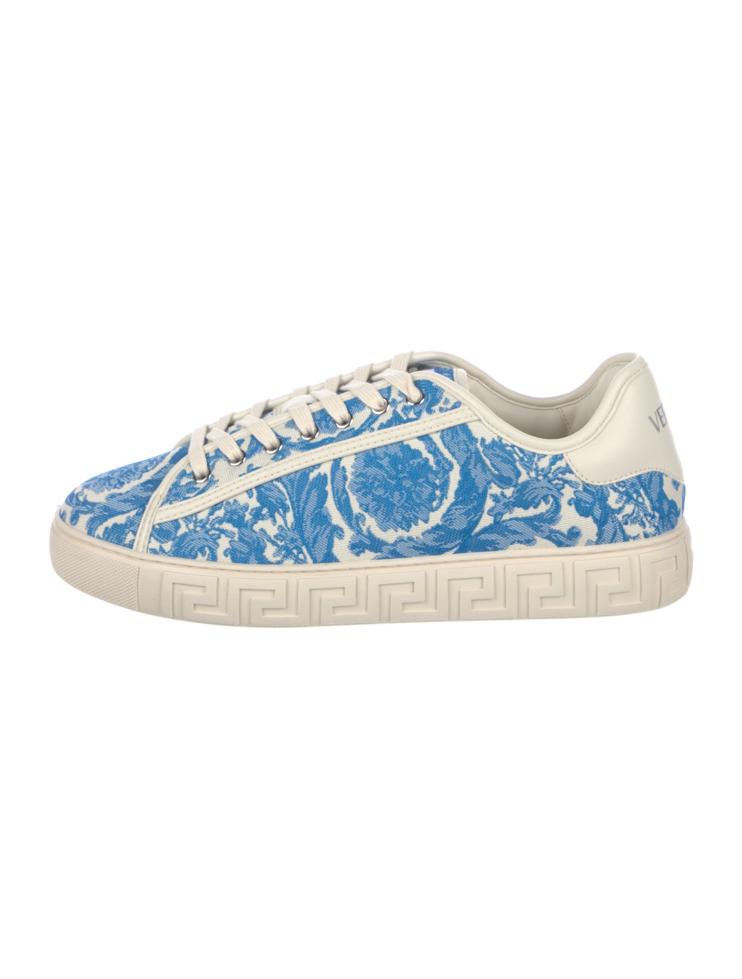 Versace Canvas Printed Sneakers