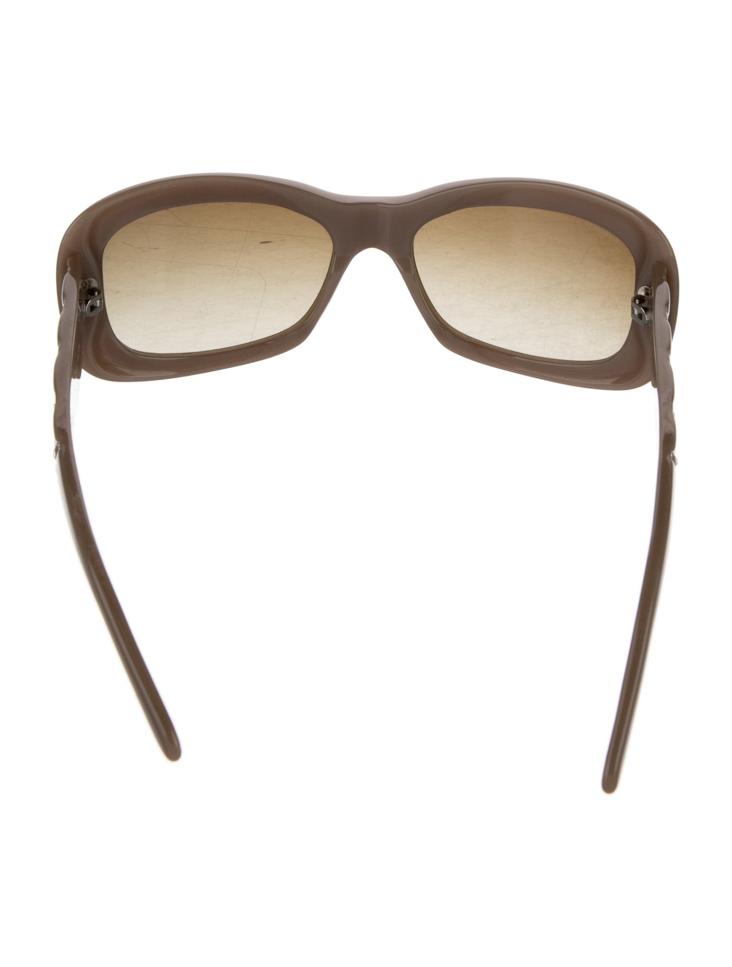 Versace Square Tinted Sunglasses