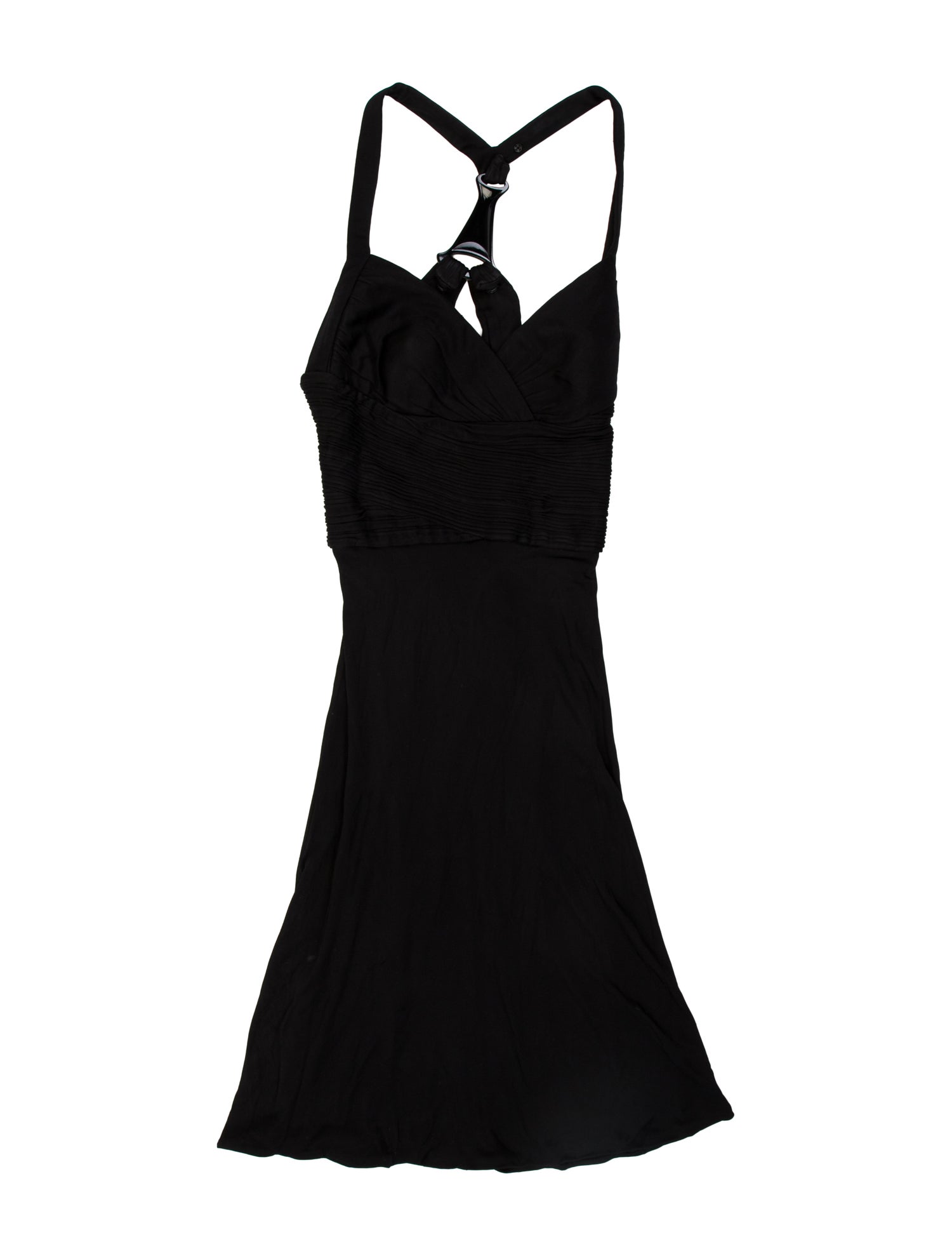 Versace Strapless Knee-Length Dress