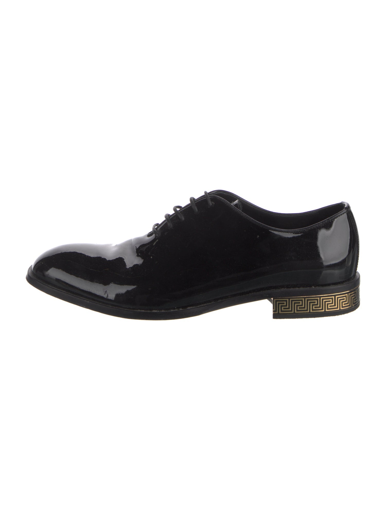 Versace Patent Leather Oxfords
