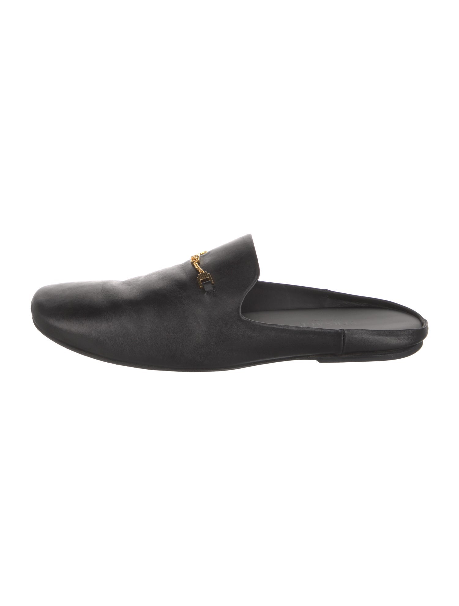 Versace Leather Slippers