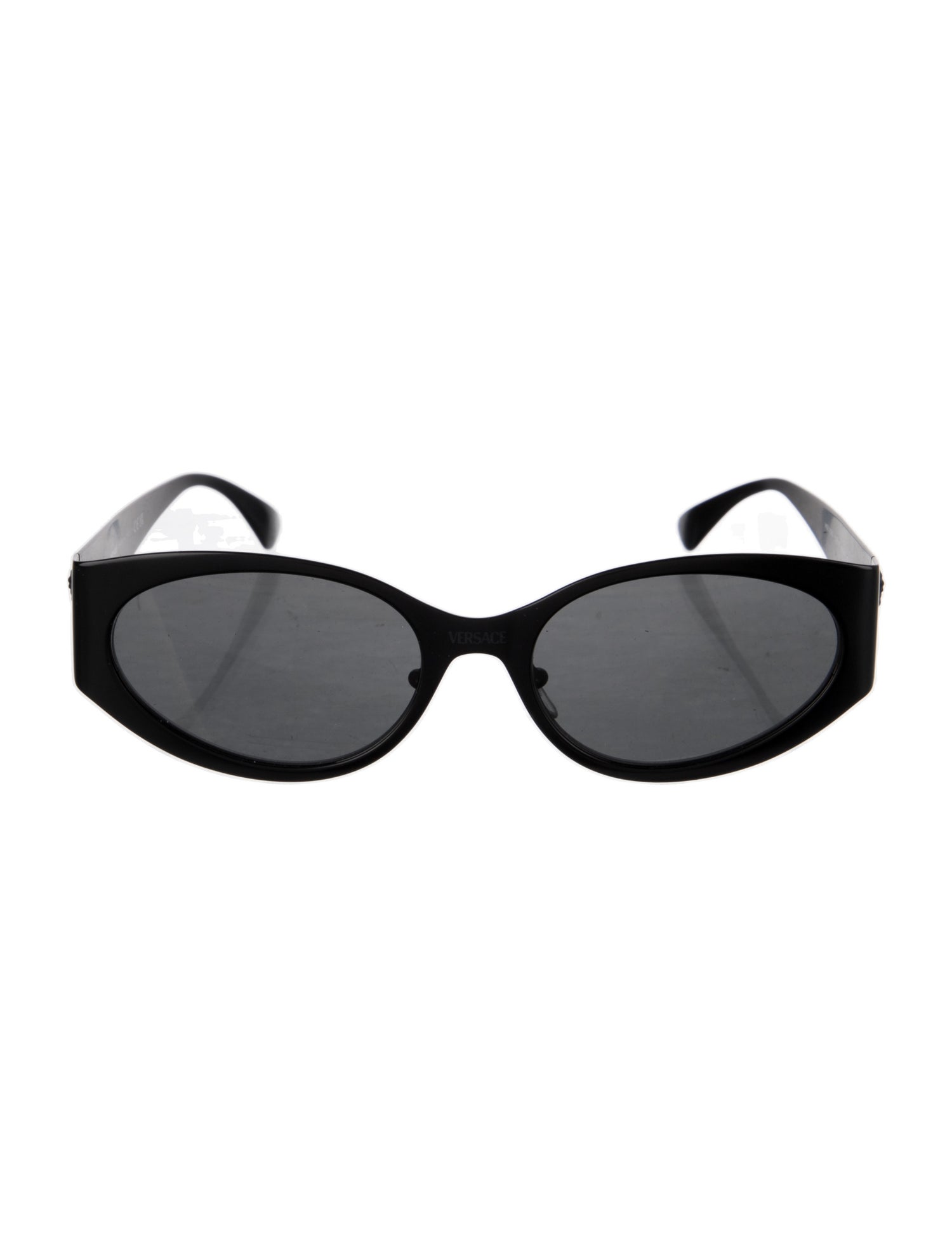 Versace Medusa Insignia Round Sunglasses