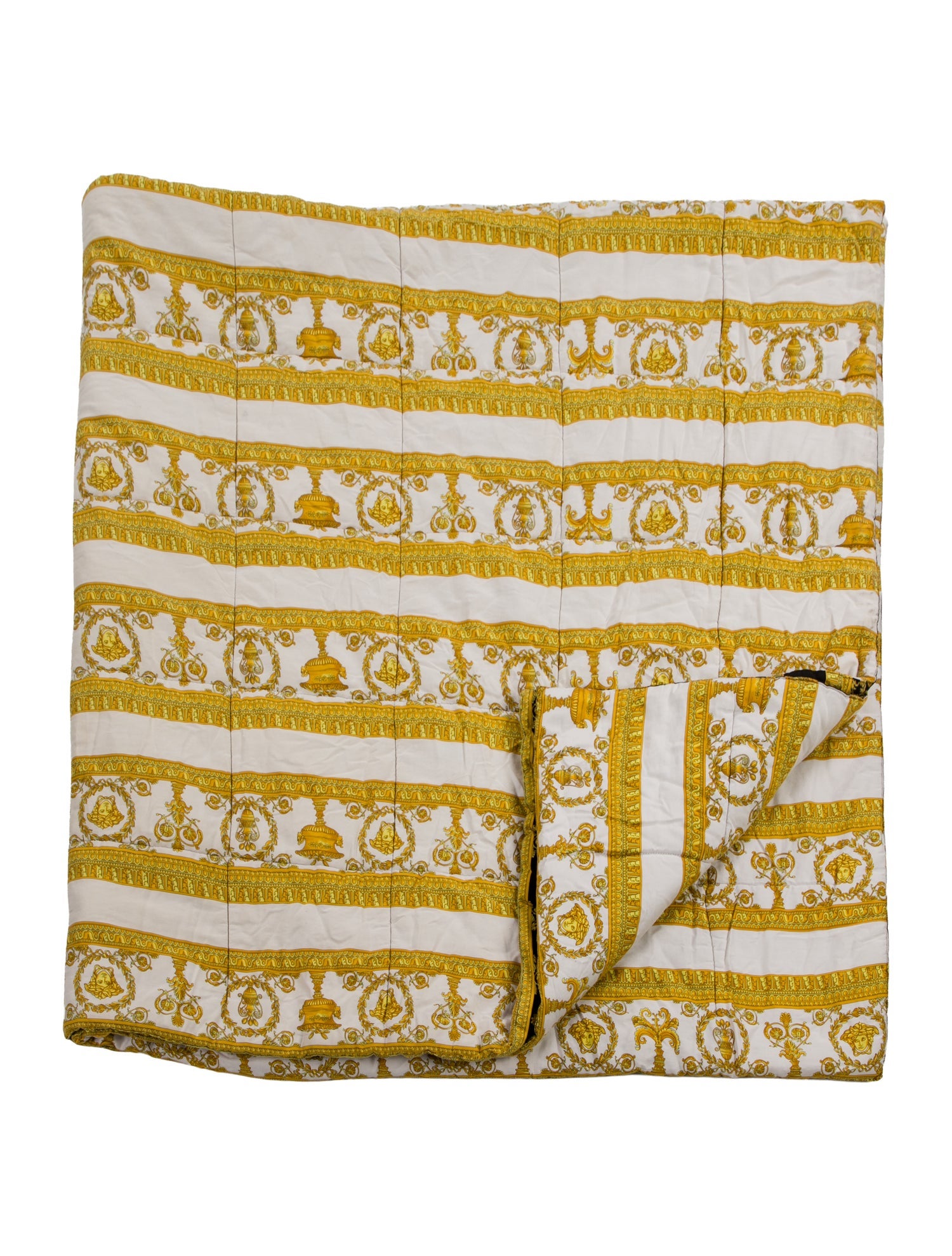 Versace I ♡ Baroque Double-Face Comforter