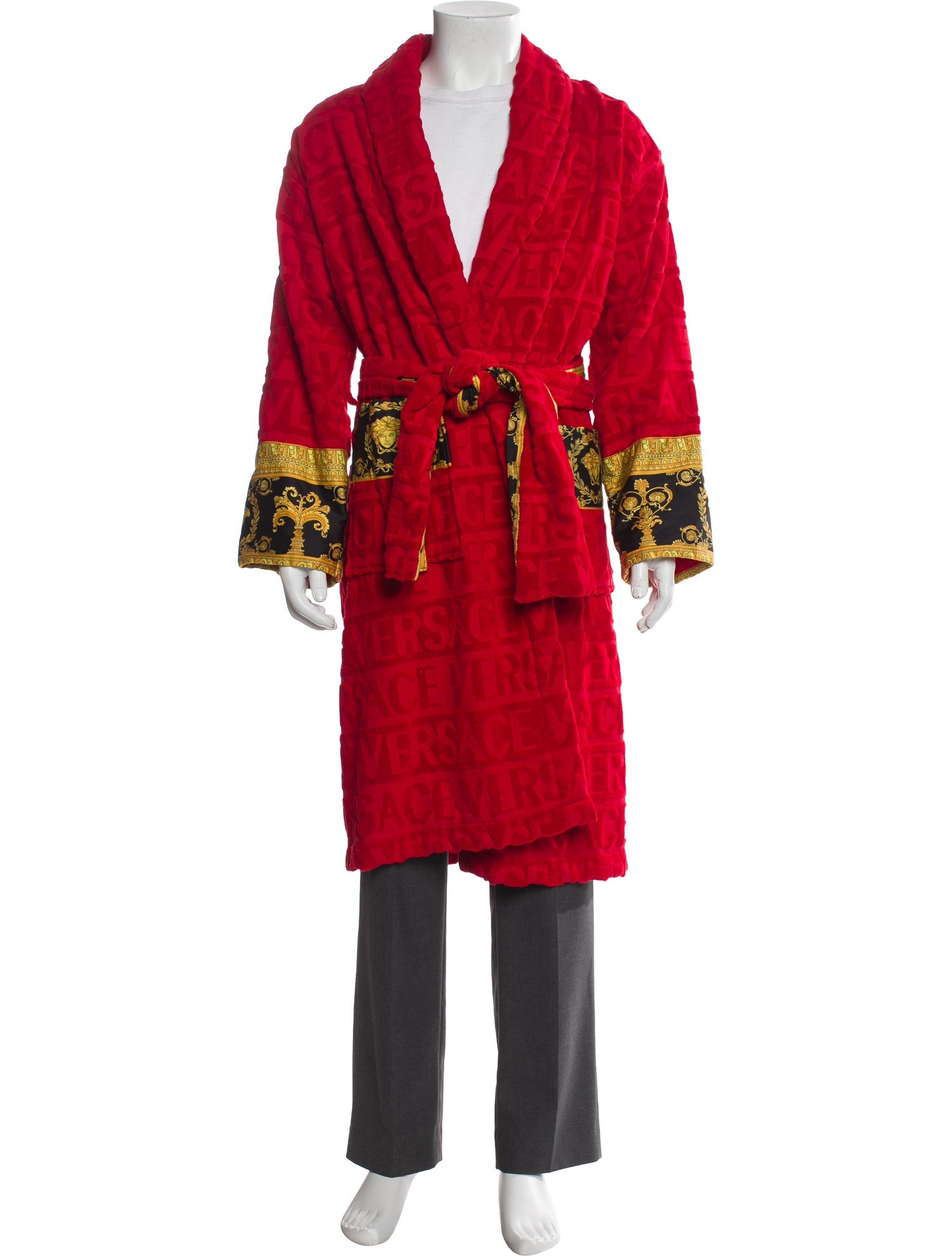 Versace Medusa Insignia Robe