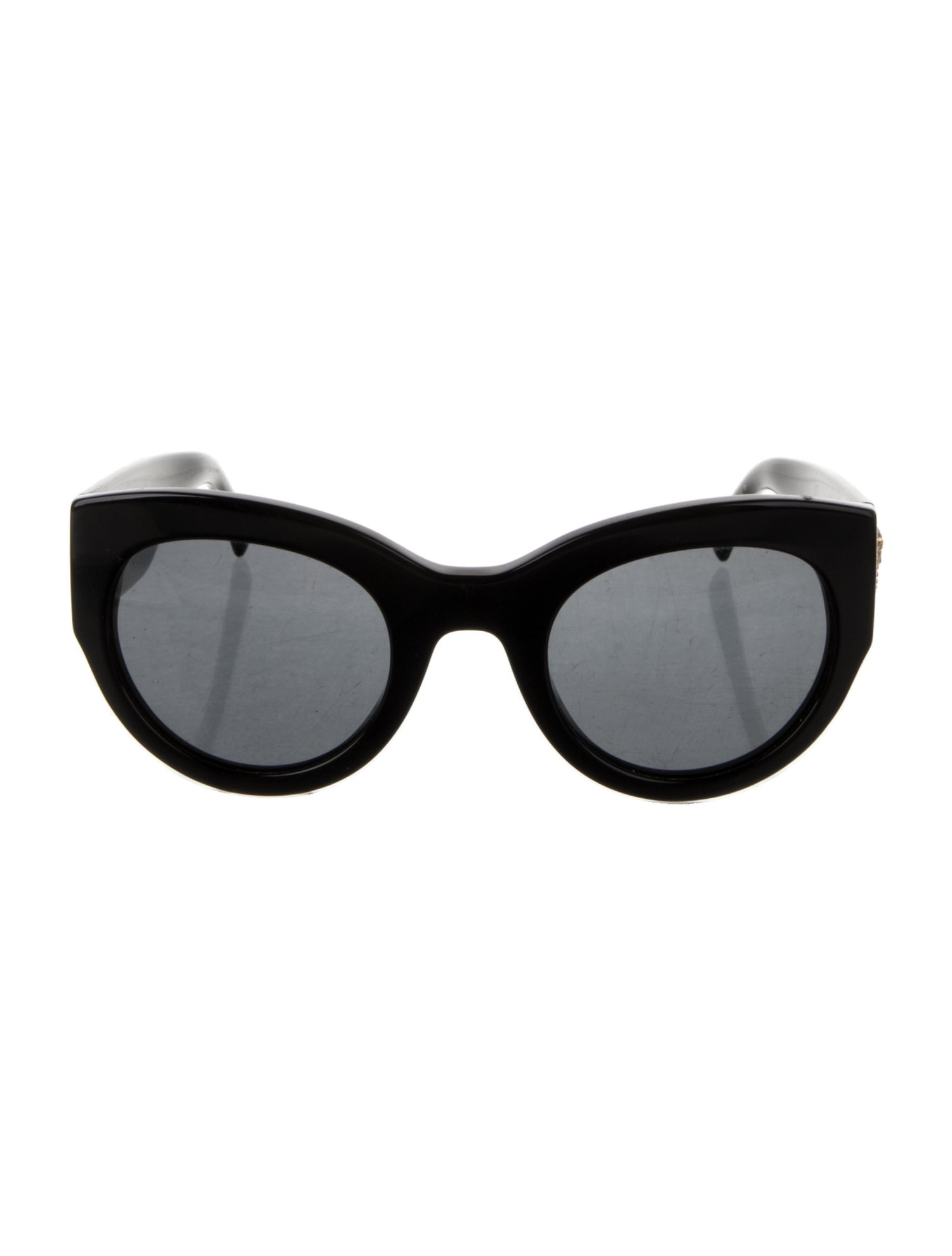 Versace Medusa Insignia Cat-Eye Sunglasses