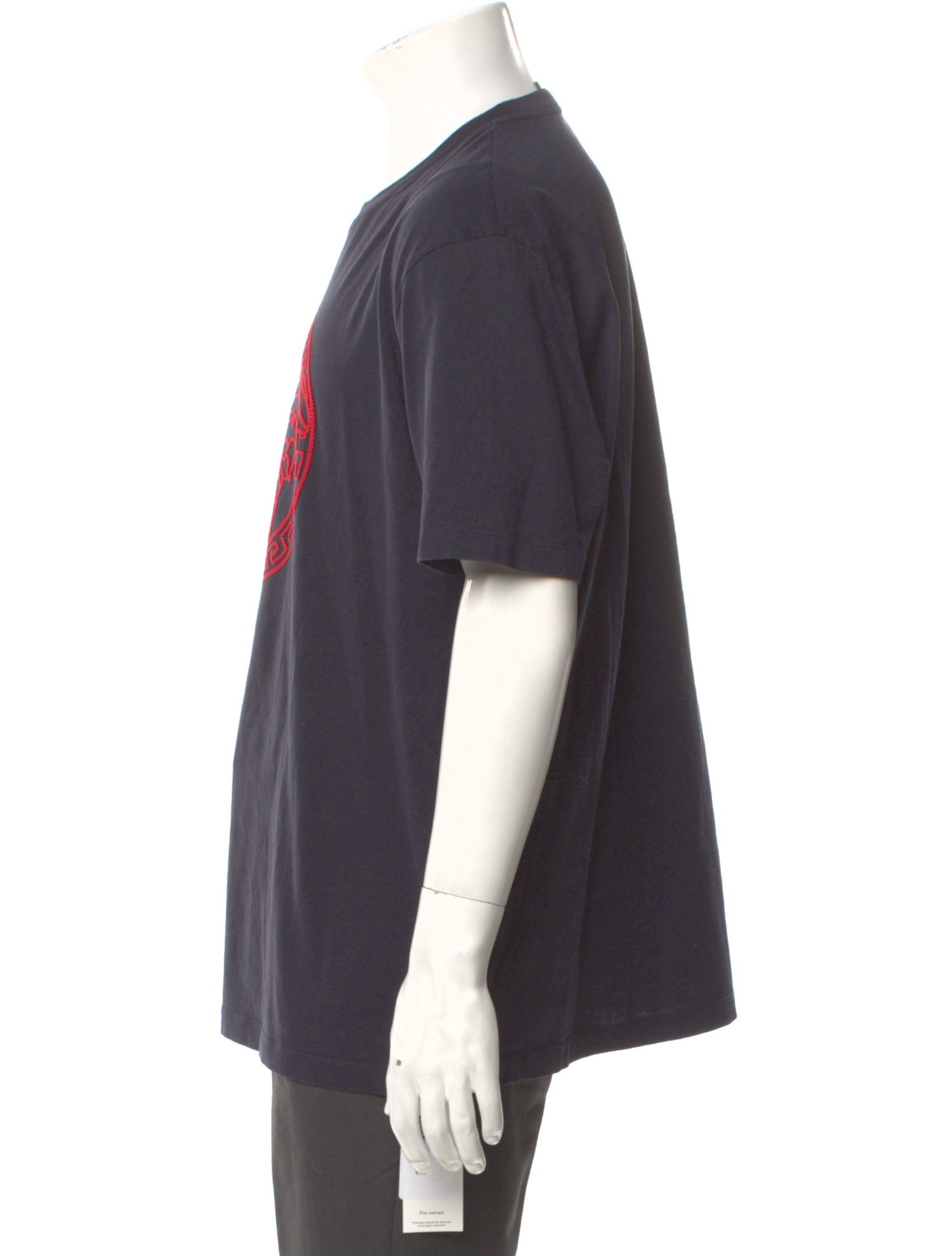 Versace Graphic Print Crew Neck T-Shirt