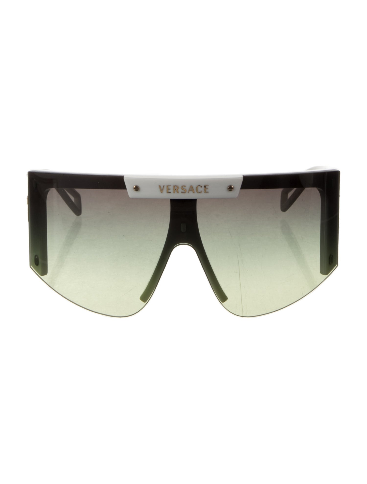 Versace Medusa Insignia Shield Sunglasses