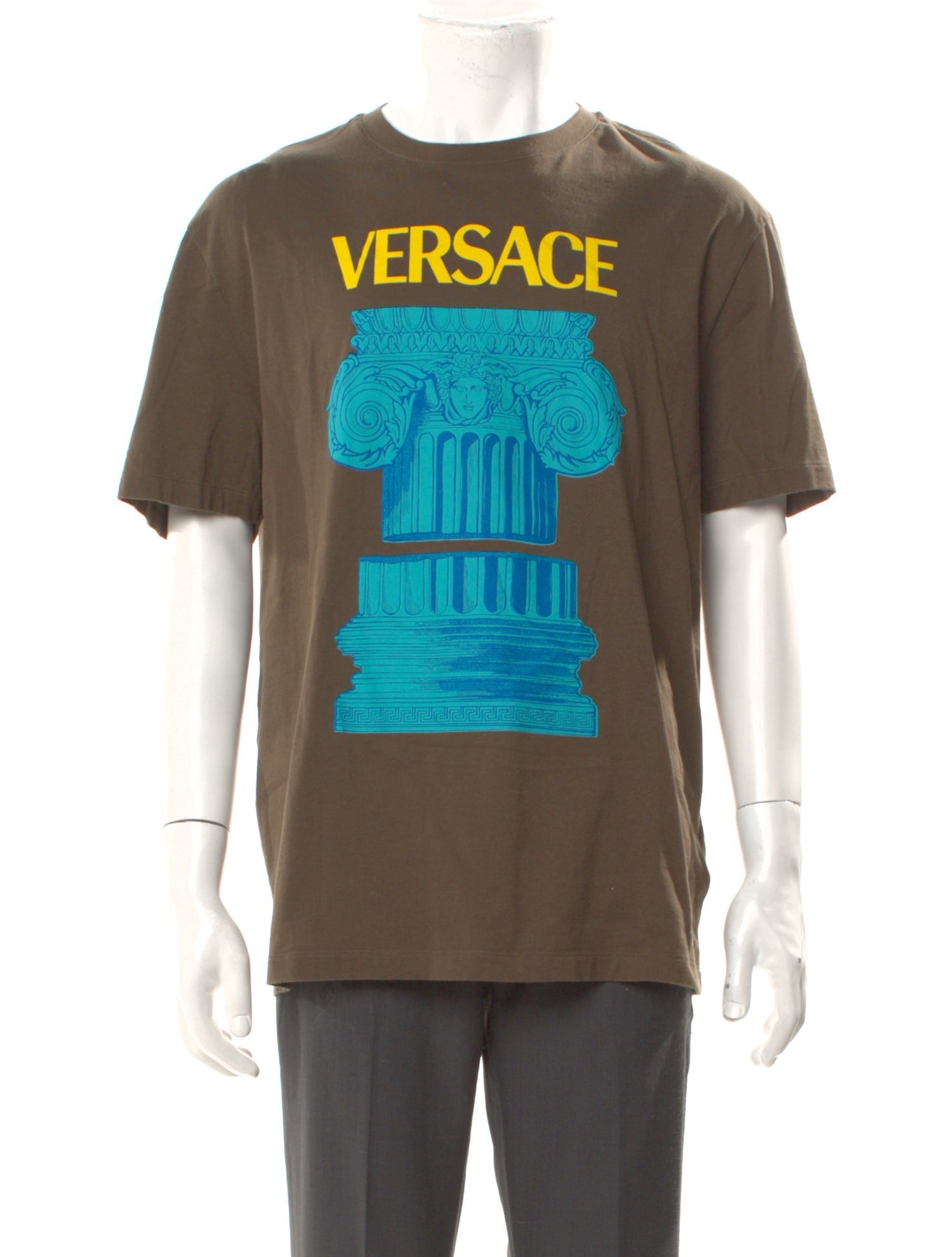 Versace Graphic Print Crew Neck T-Shirt w/ Tags