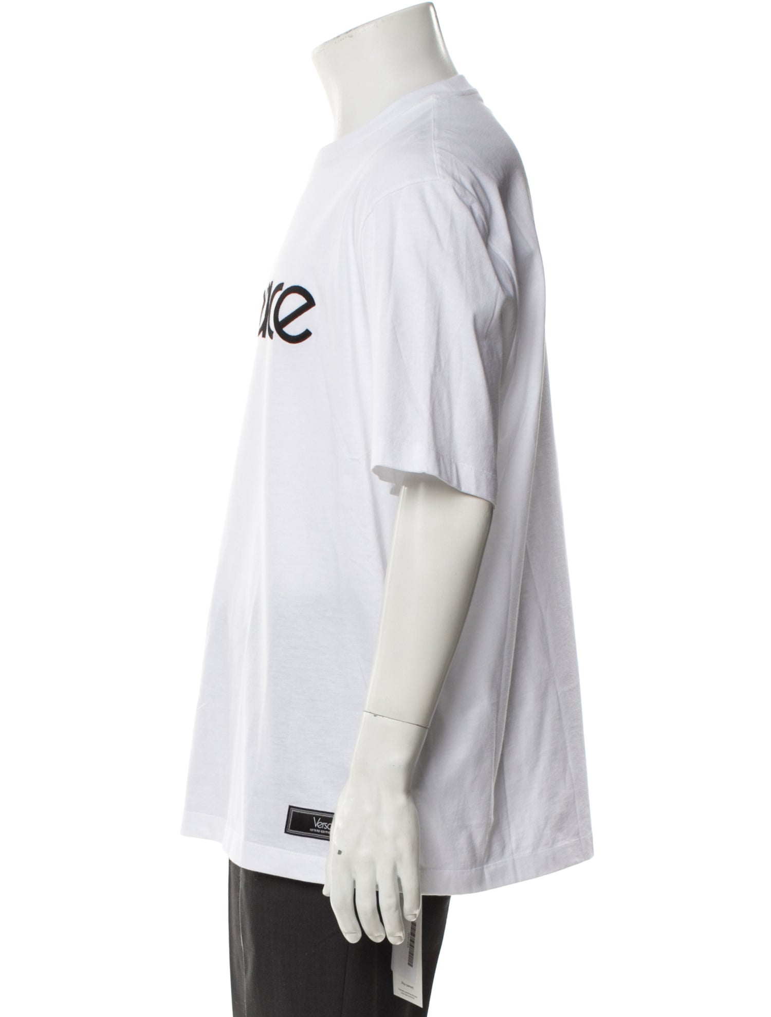 Versace Graphic Print Crew Neck T-Shirt