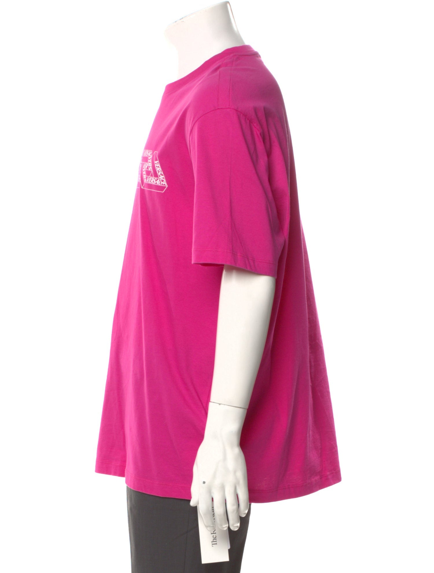 Versace Graphic Print Crew Neck T-Shirt