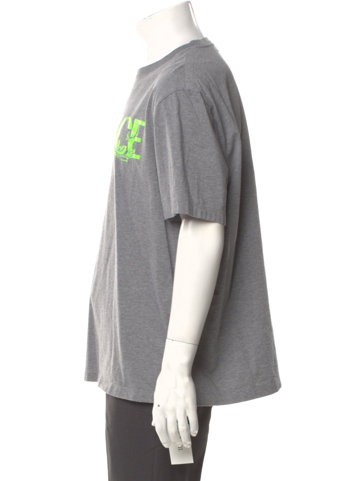 Versace Graphic Print Crew Neck T-Shirt