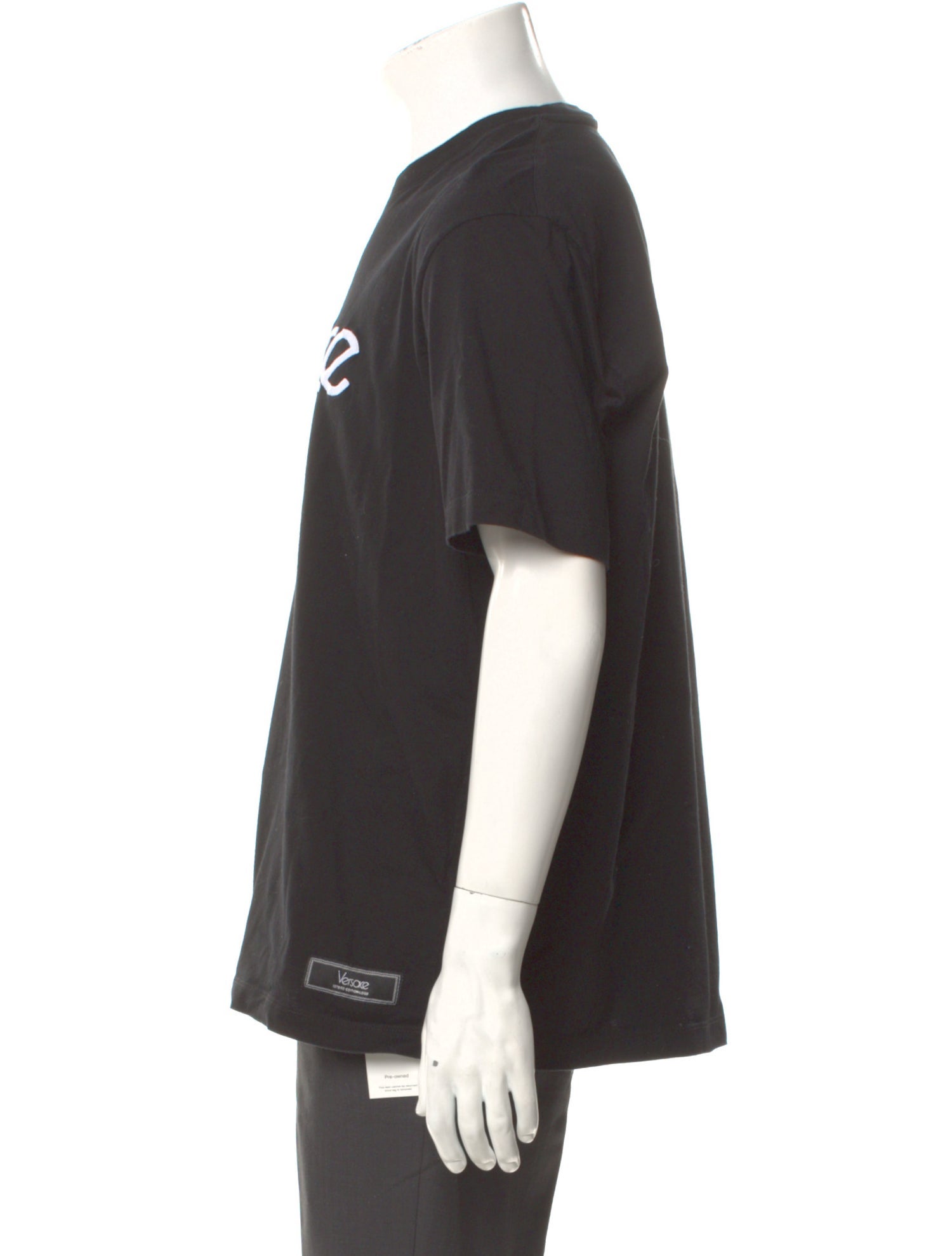 Versace Graphic Print Crew Neck T-Shirt