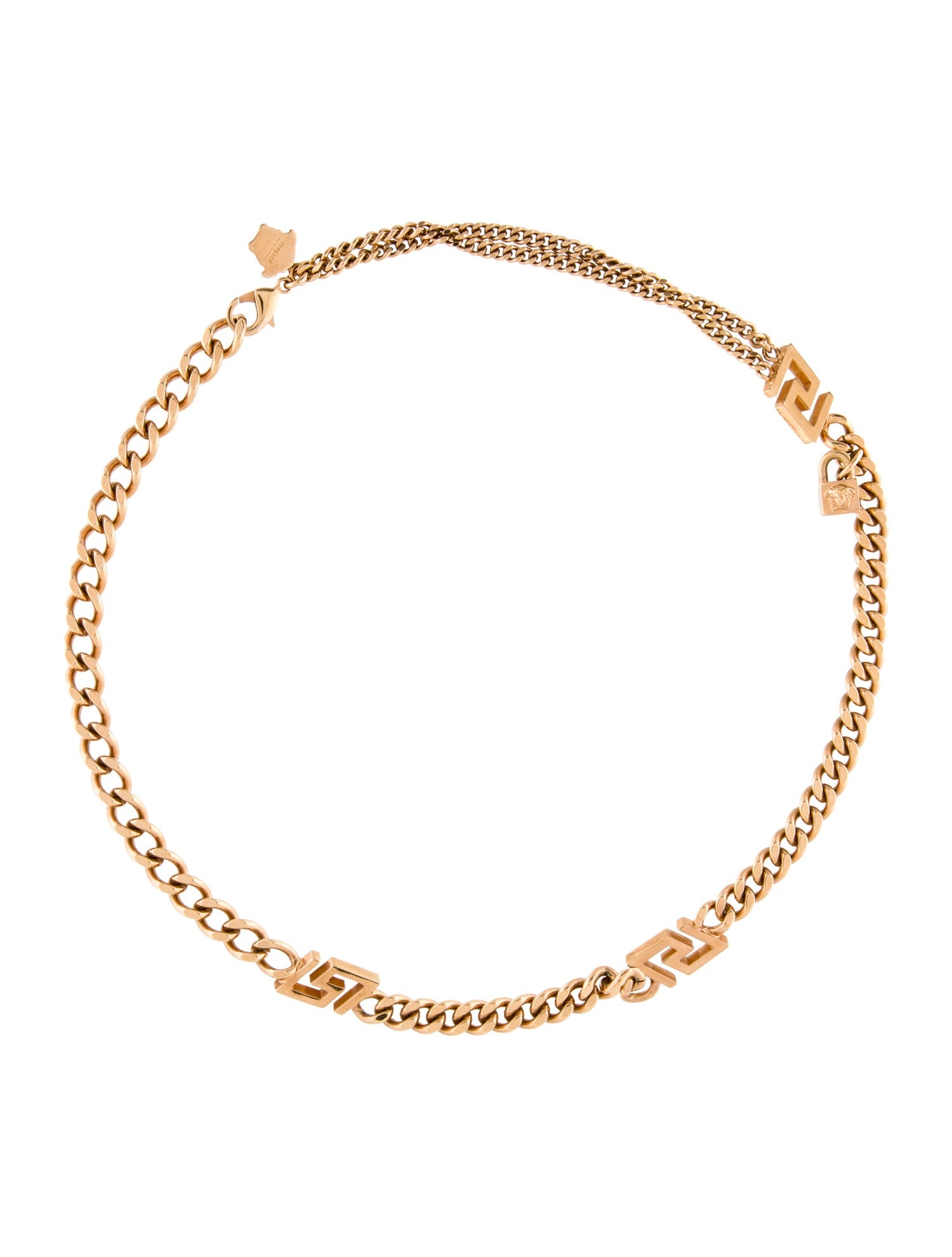Versace Station Necklace