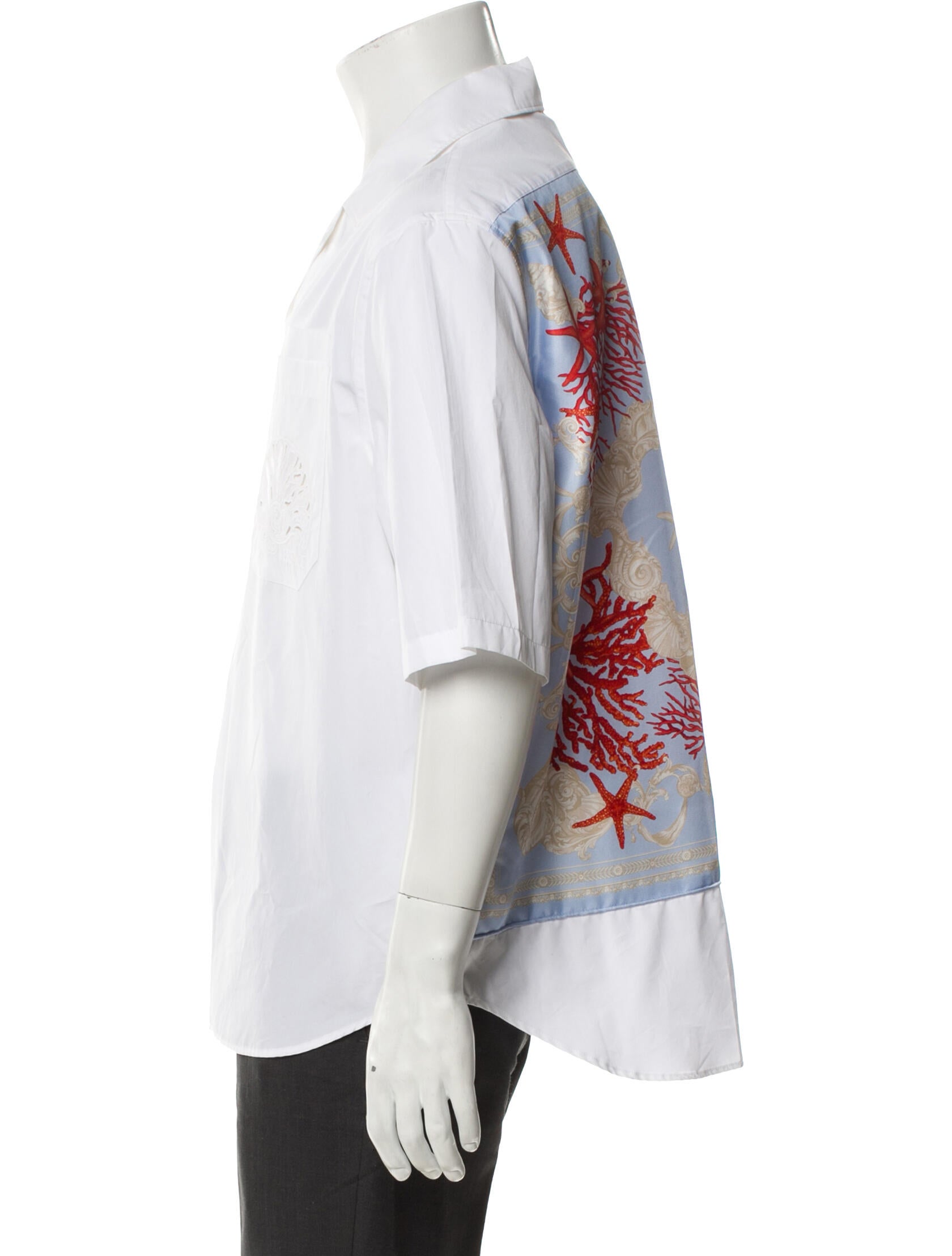 Versace Medusa Insignia Silk Shirt w/ Tags