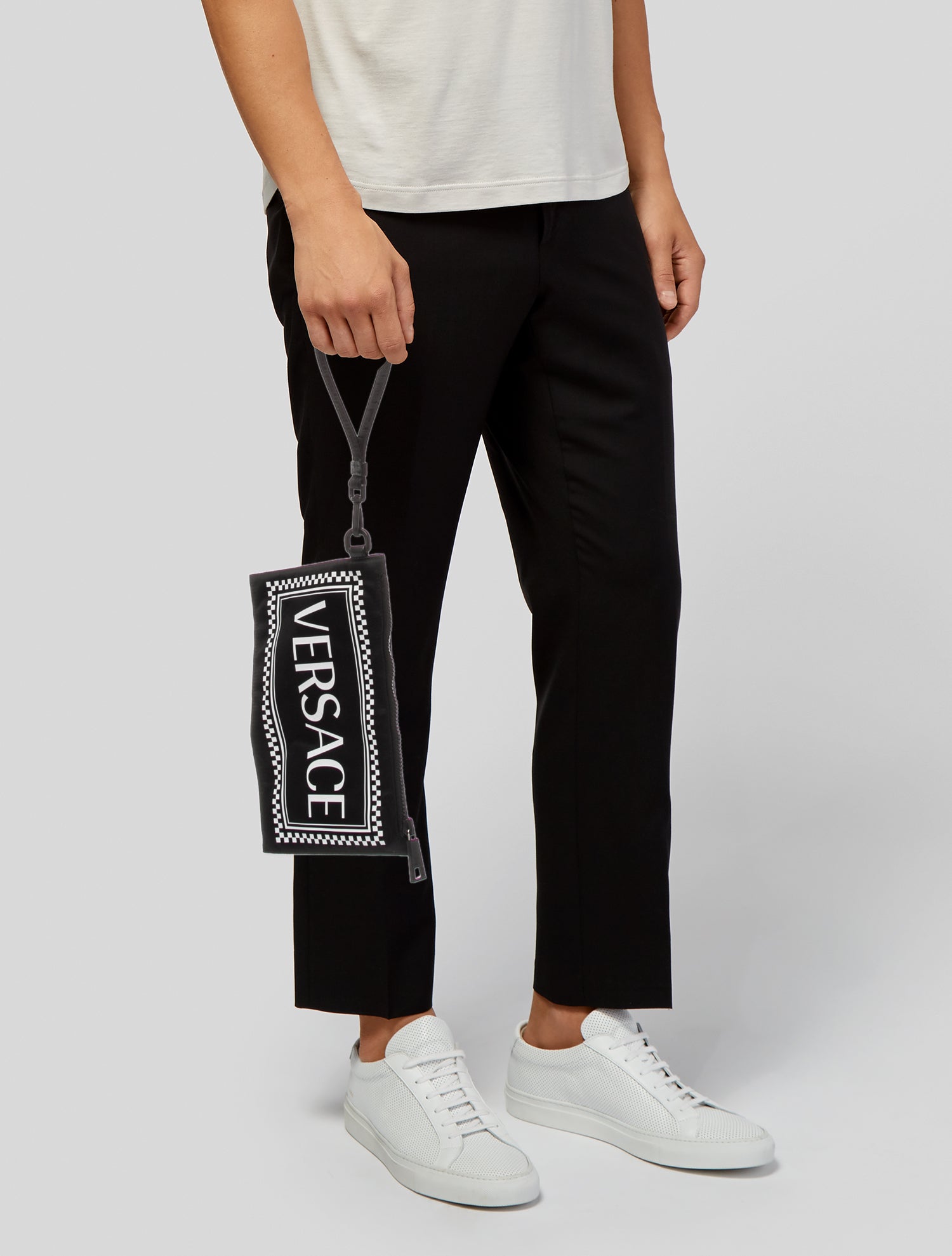 Versace Nylon Clutch