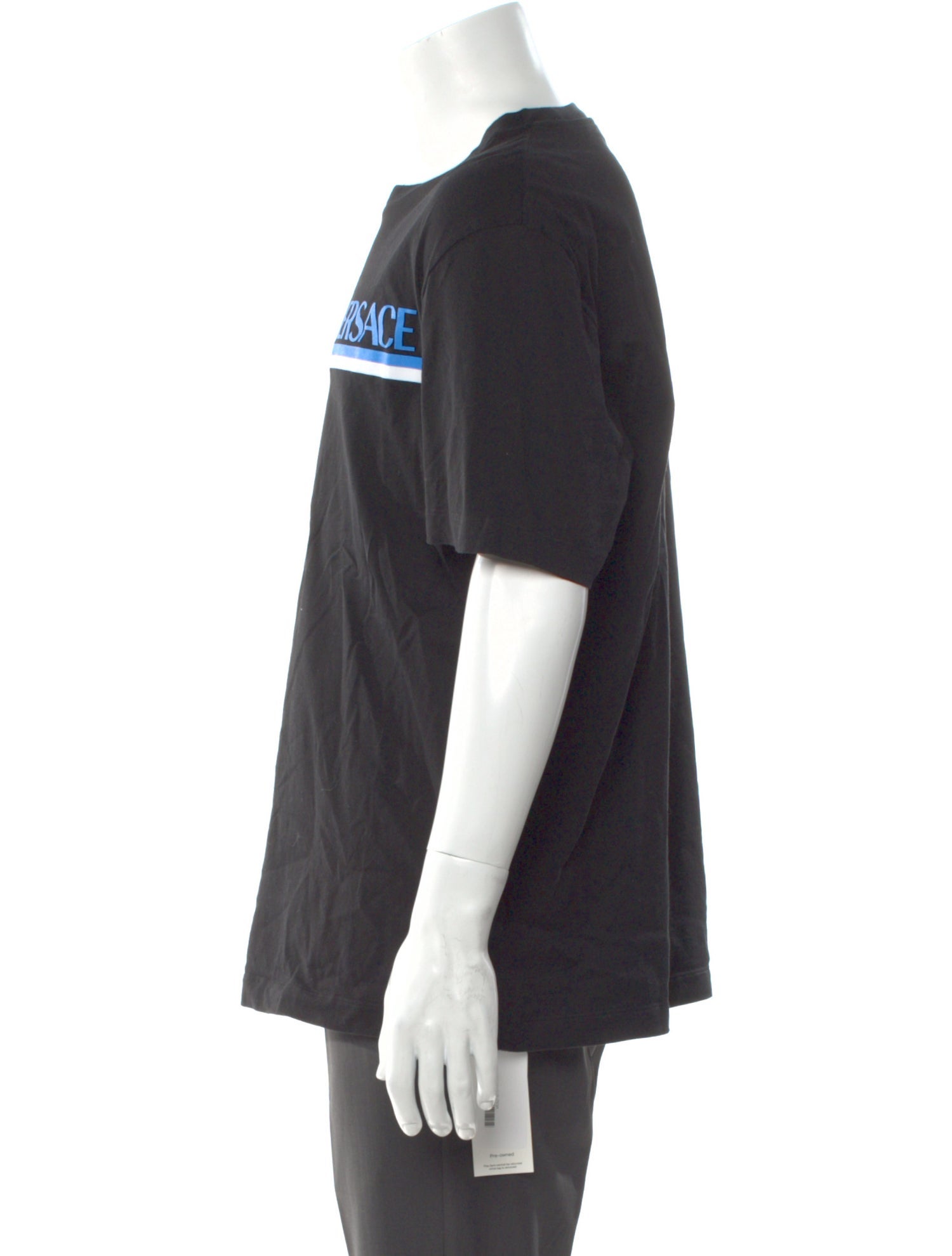 Versace Graphic Print Crew Neck T-Shirt