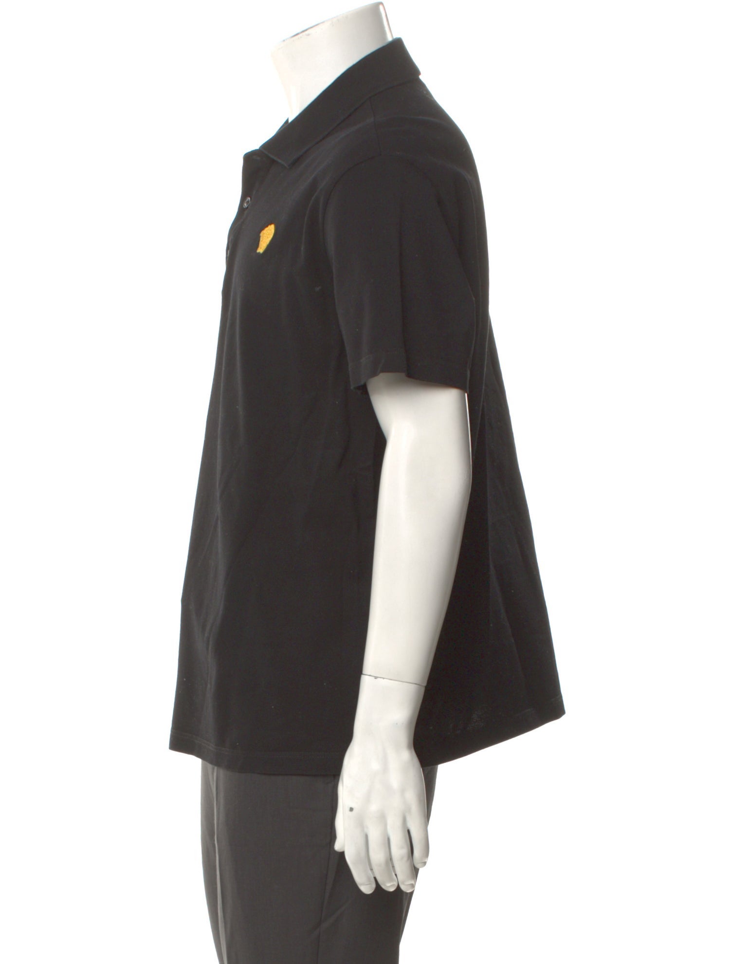Versace Crew Neck Short Sleeve Polo Shirt