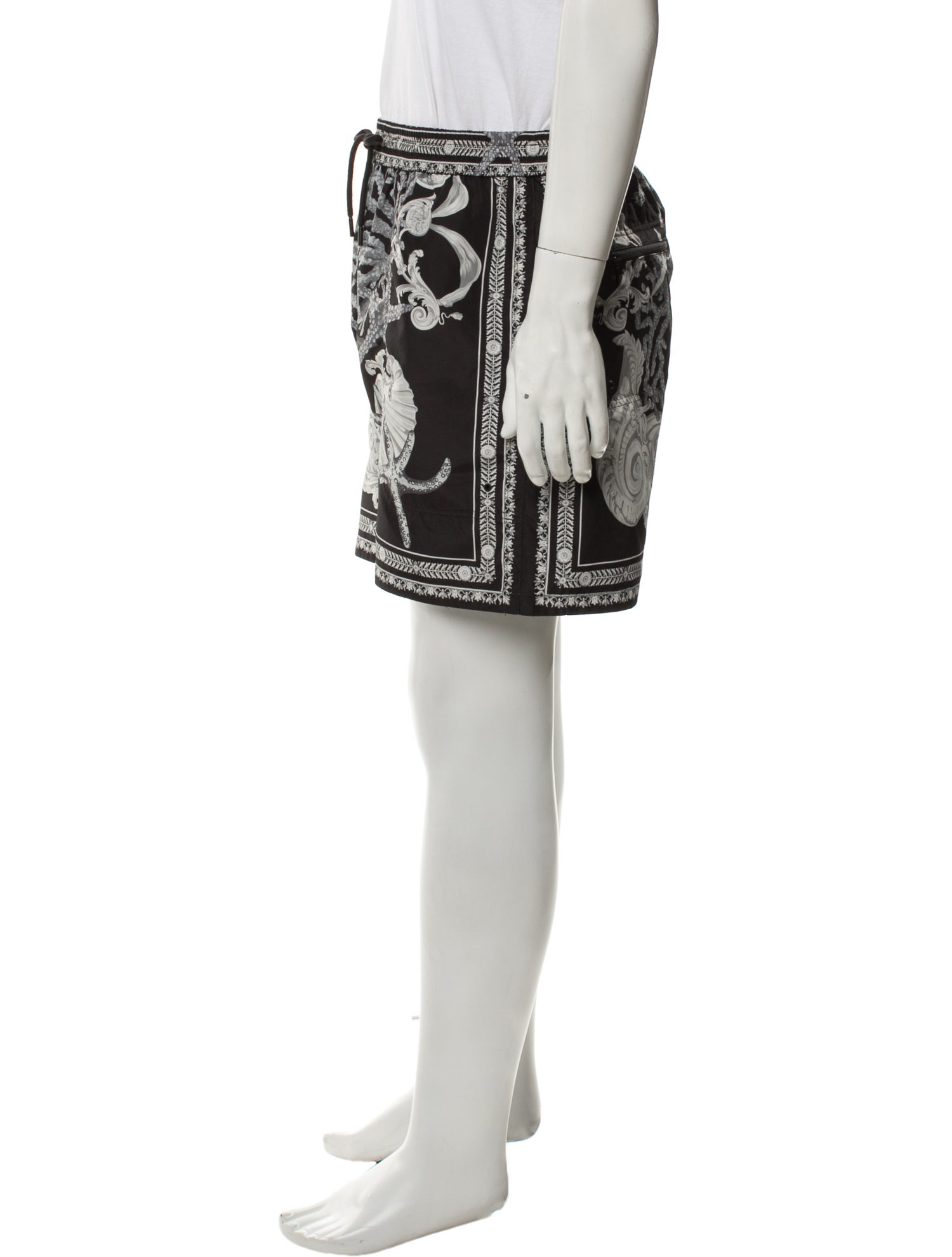 Versace Grecca Pattern Jogger Shorts w/ Tags