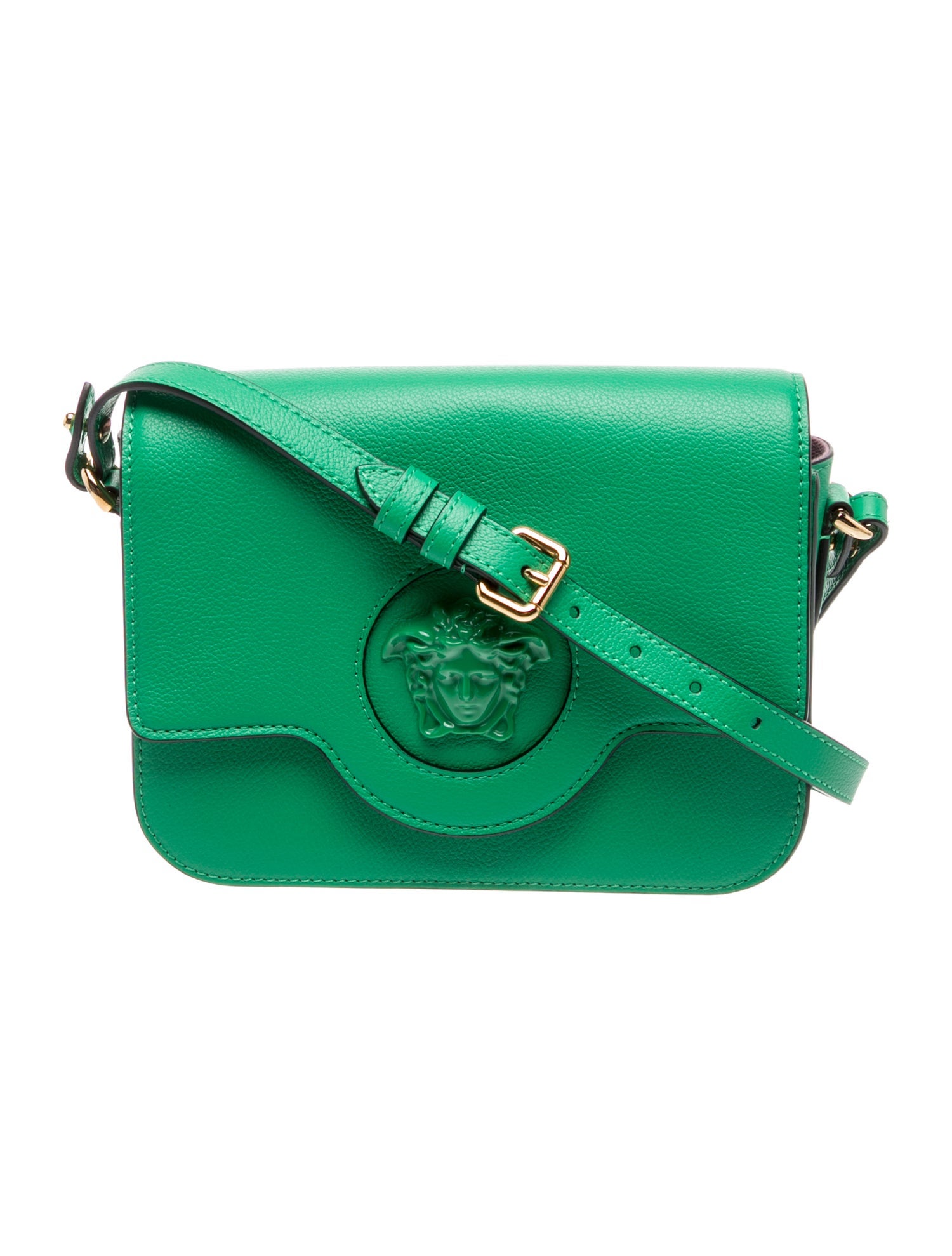 Versace Leather Crossbody Bag