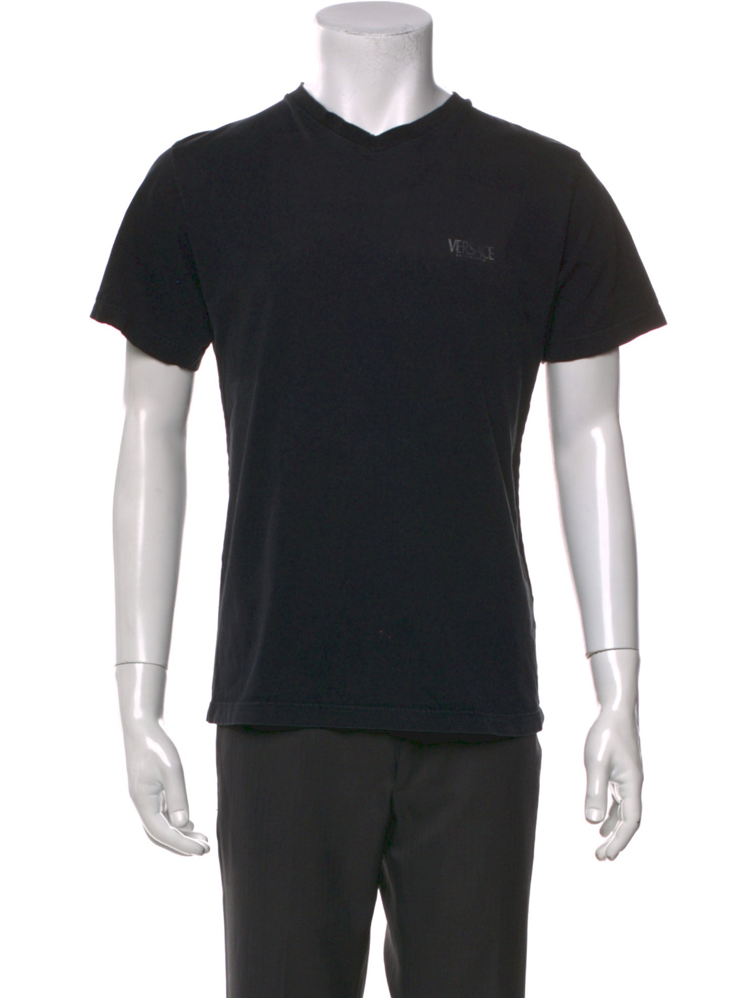 Versace V-Neck Short Sleeve T-Shirt