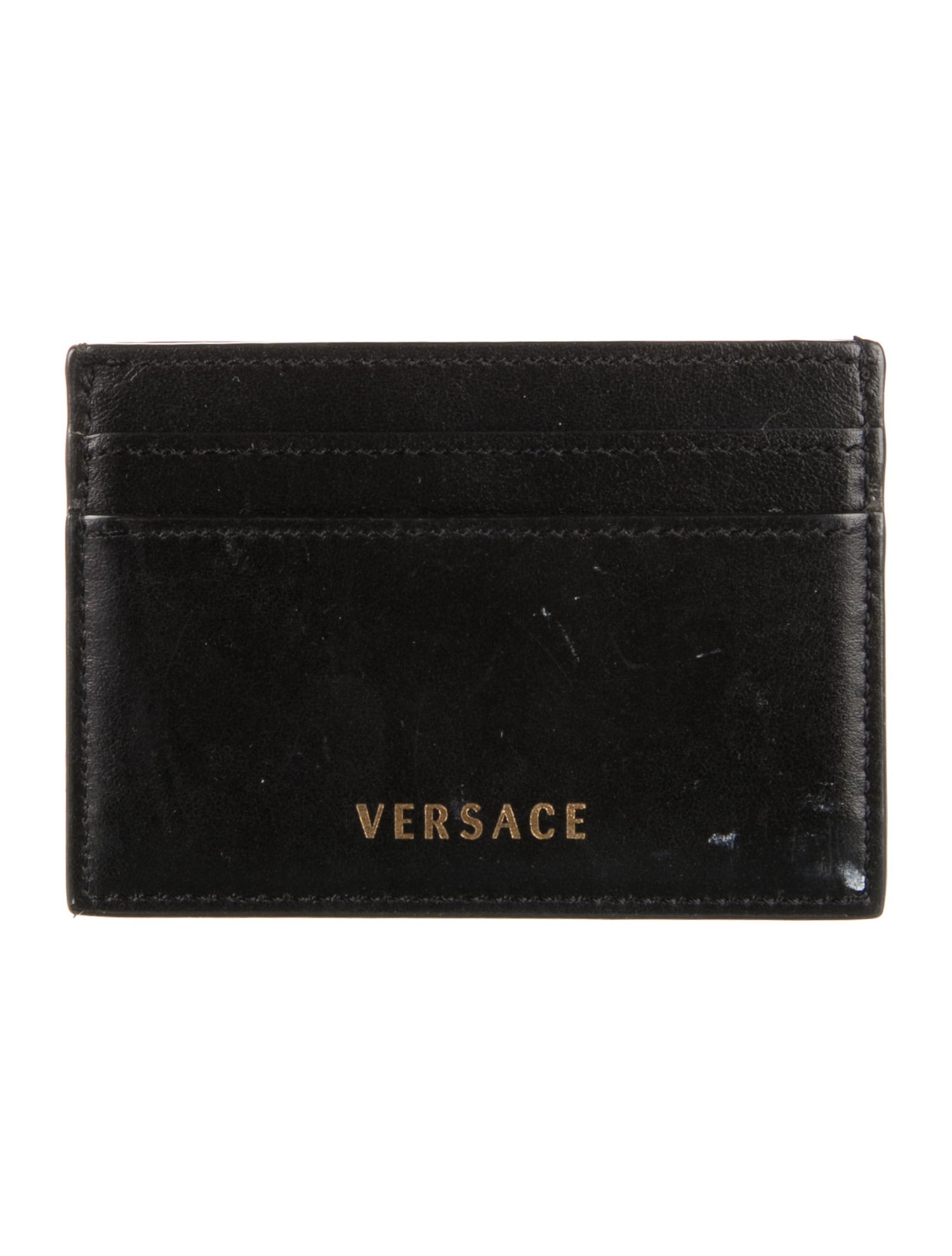 Versace Leather Card Holder