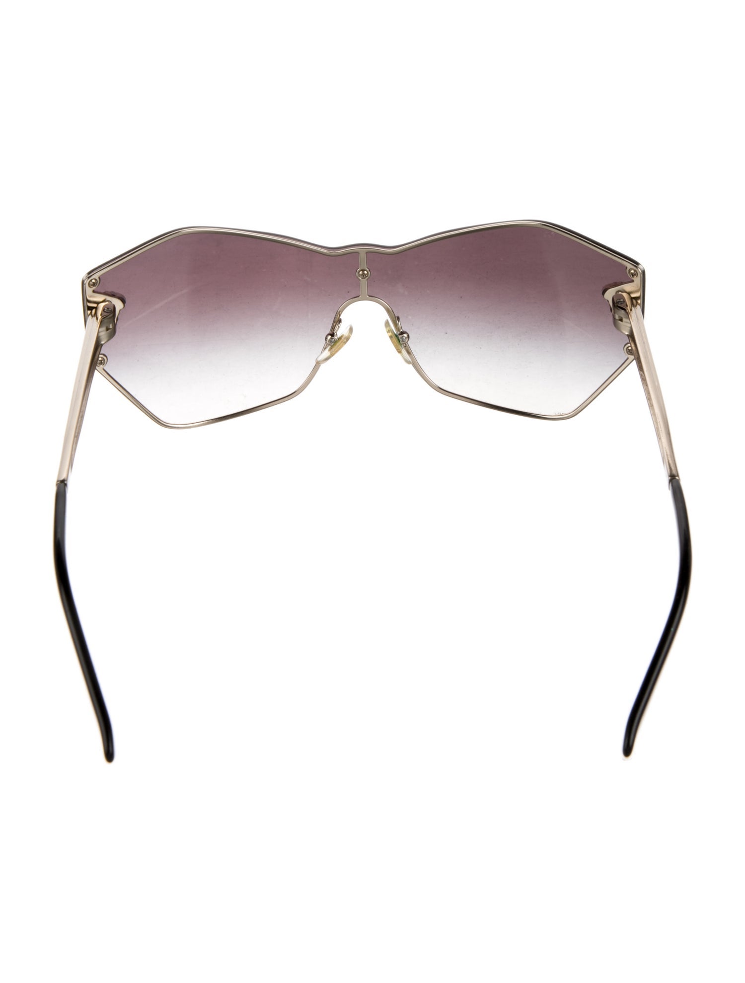Versace Medusa Insignia Shield Sunglasses