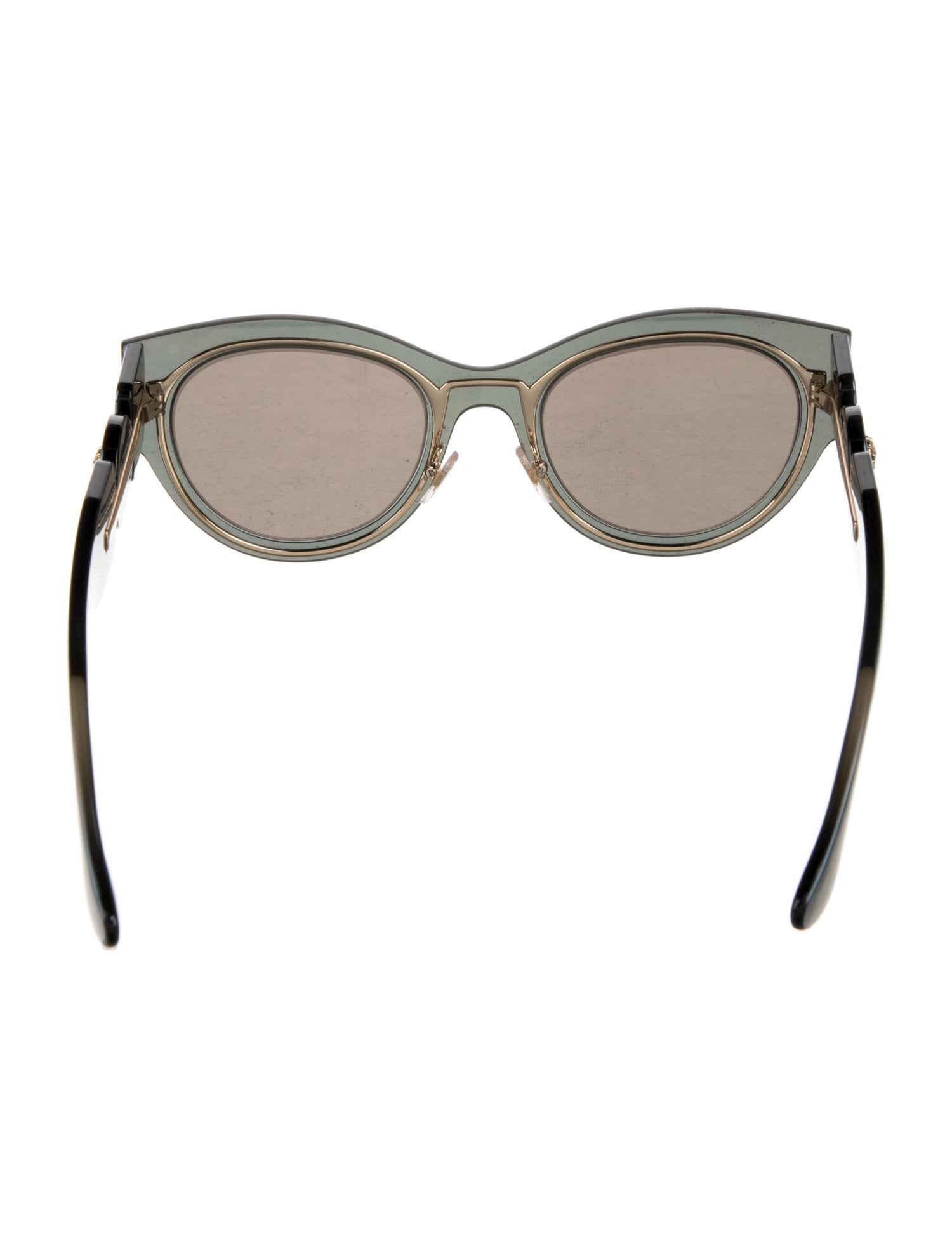 Versace Cat-Eye Mirrored Sunglasses