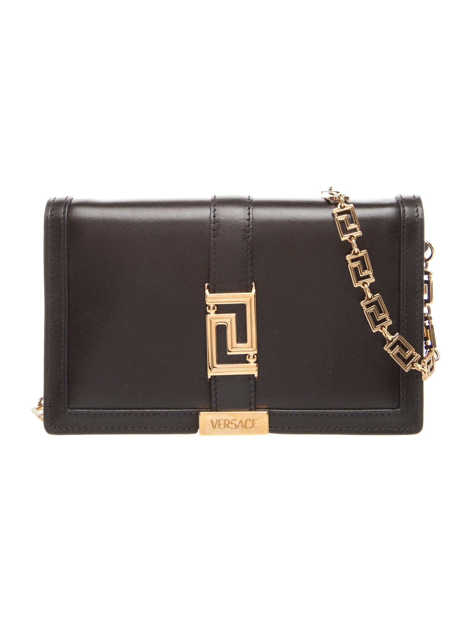 Versace Leather Clutch