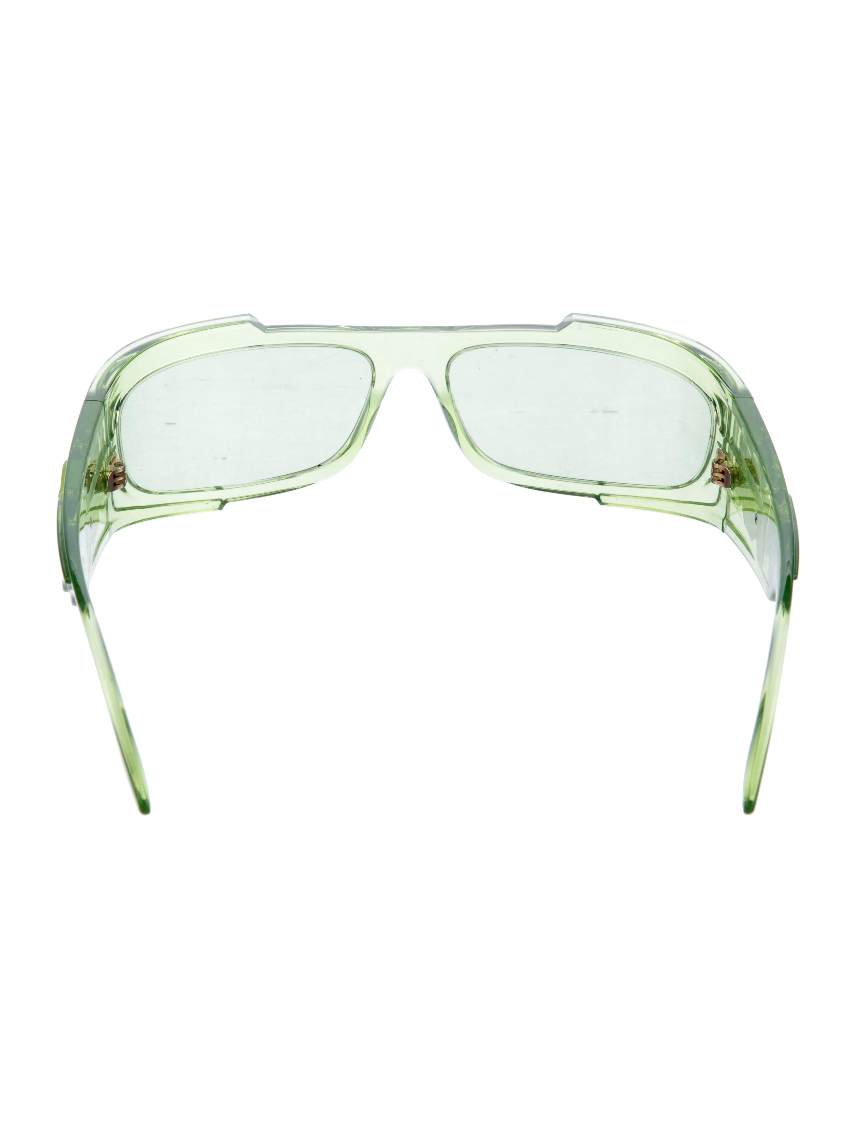 Versace Square Tinted Sunglasses